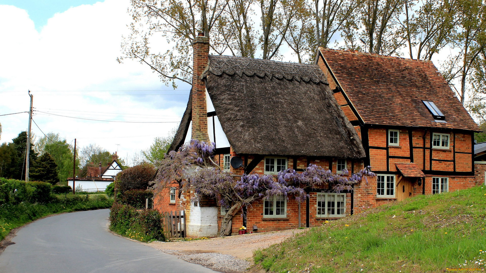 reading, berkshire, england, города, -, здания, , дома