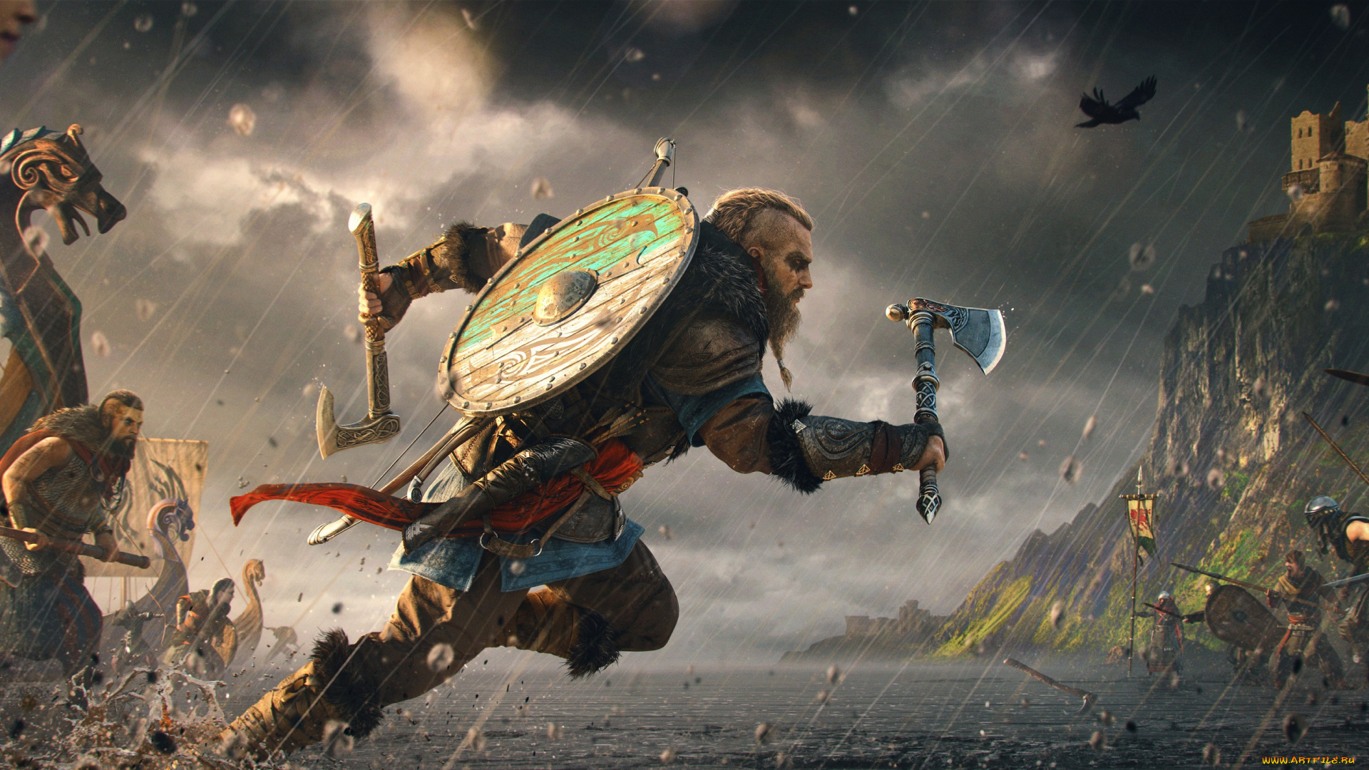 видео, игры, assassin’s, creed, , valhalla, assassin's, creed, valhalla