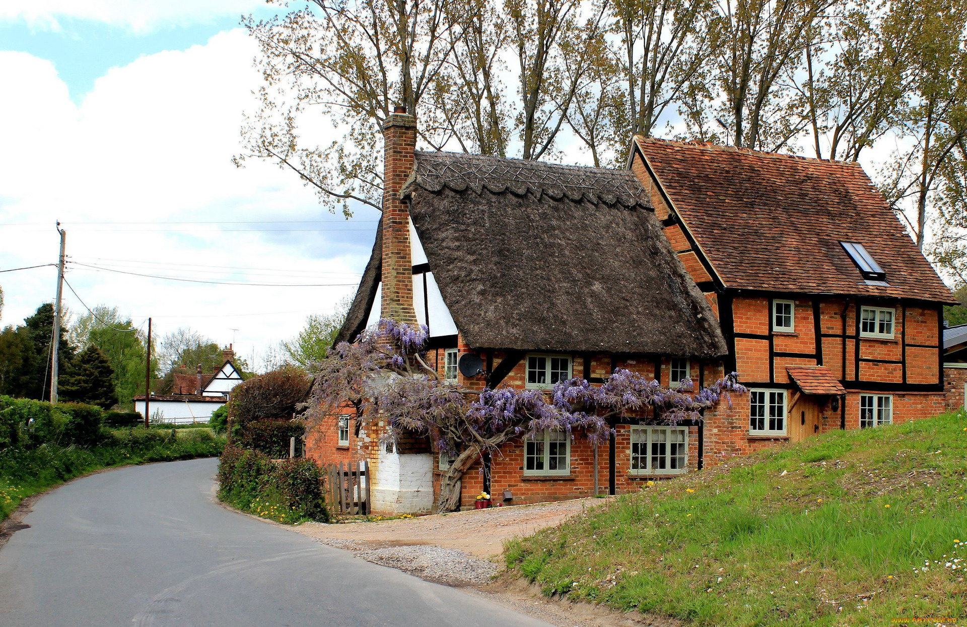 reading, berkshire, england, города, -, здания, , дома