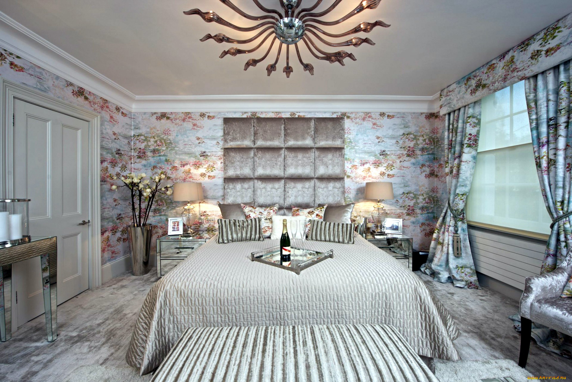 интерьер, спальня, мебель