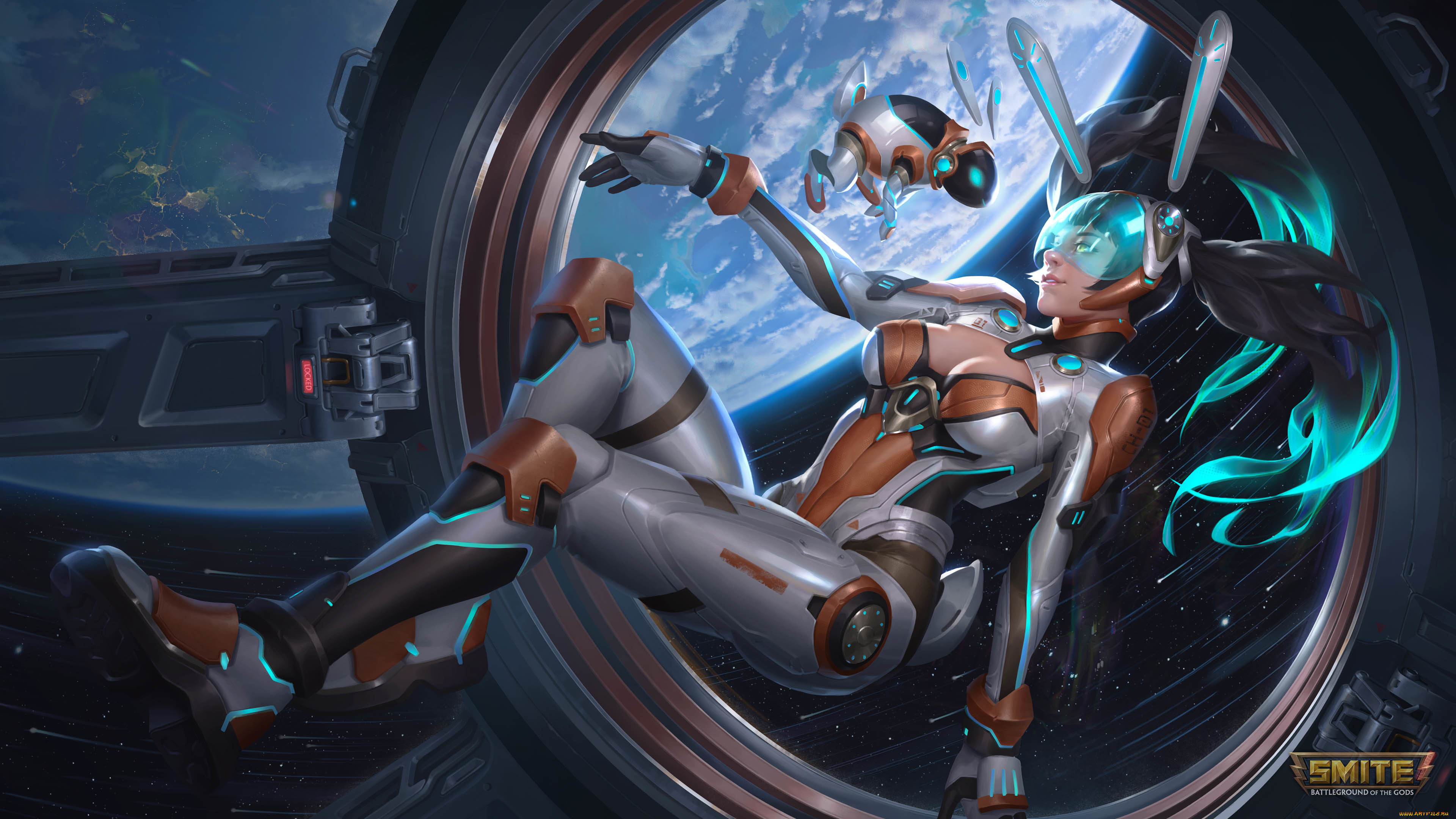 видео, игры, smite, chang'e