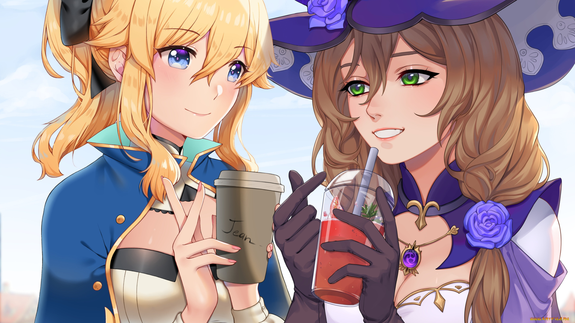 аниме, genshin, impact, genshin, impact