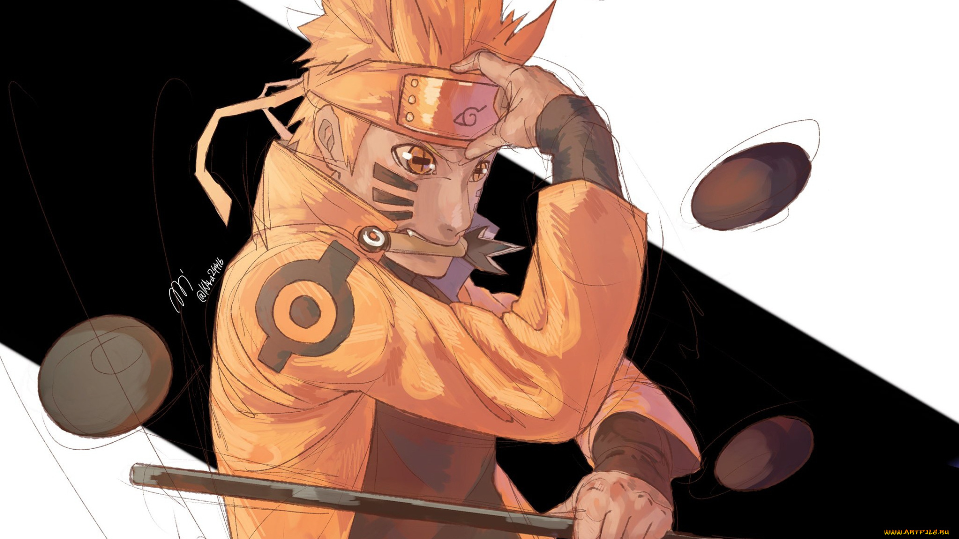 аниме, naruto, uzumaki