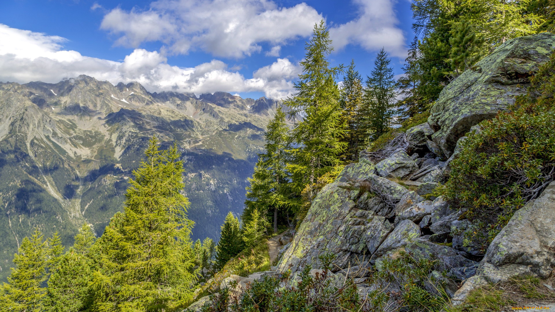 france, alps, природа, горы