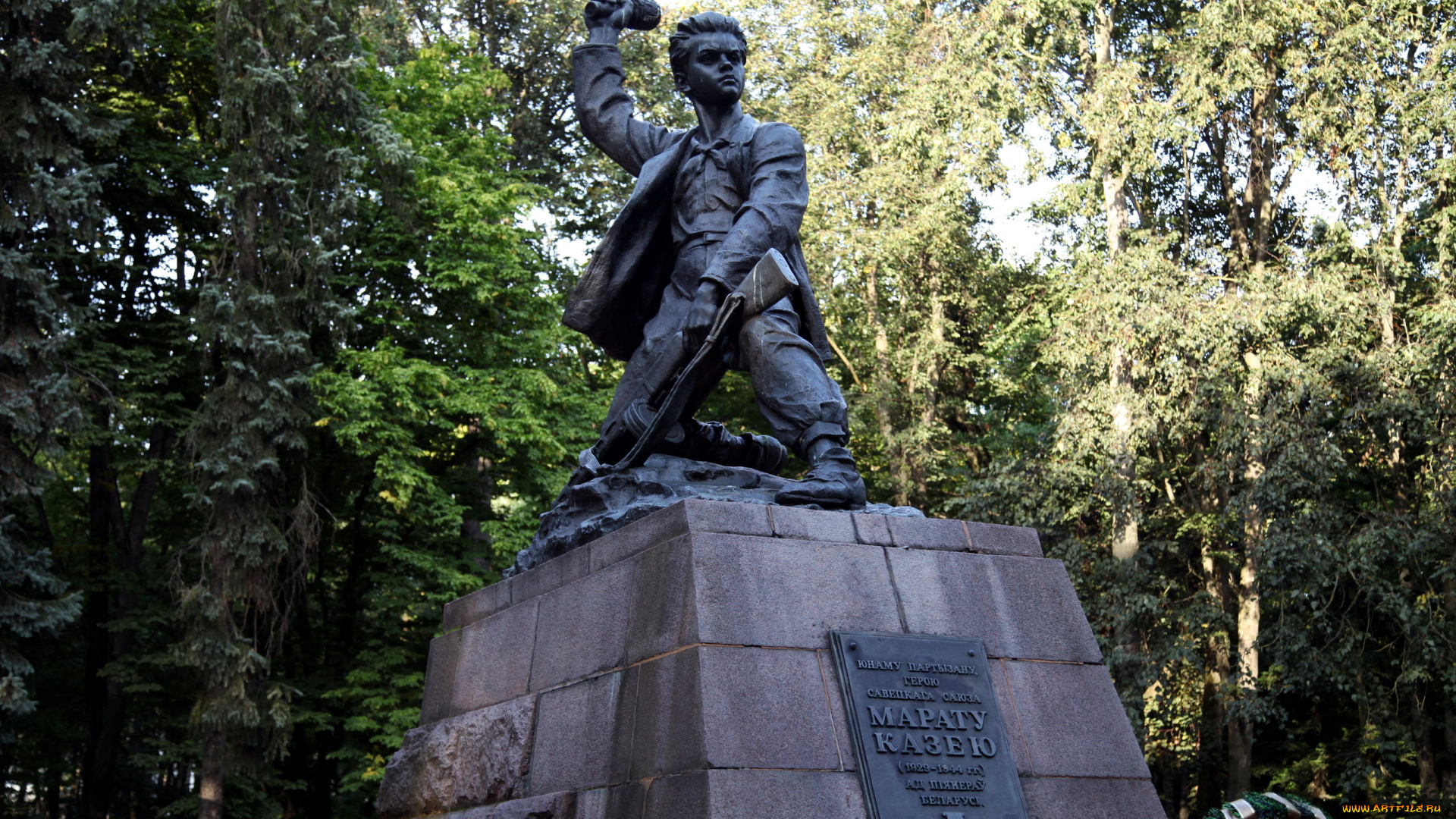 города, минск, , беларусь, памятник