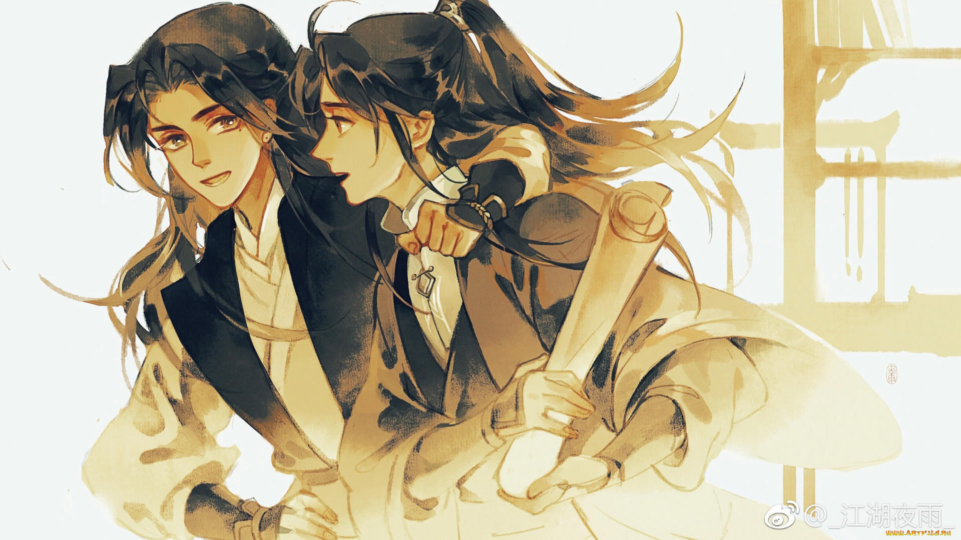 jianghu, ye, yu, аниме, unknown, , другое, , jianghu, ye, yu, парни