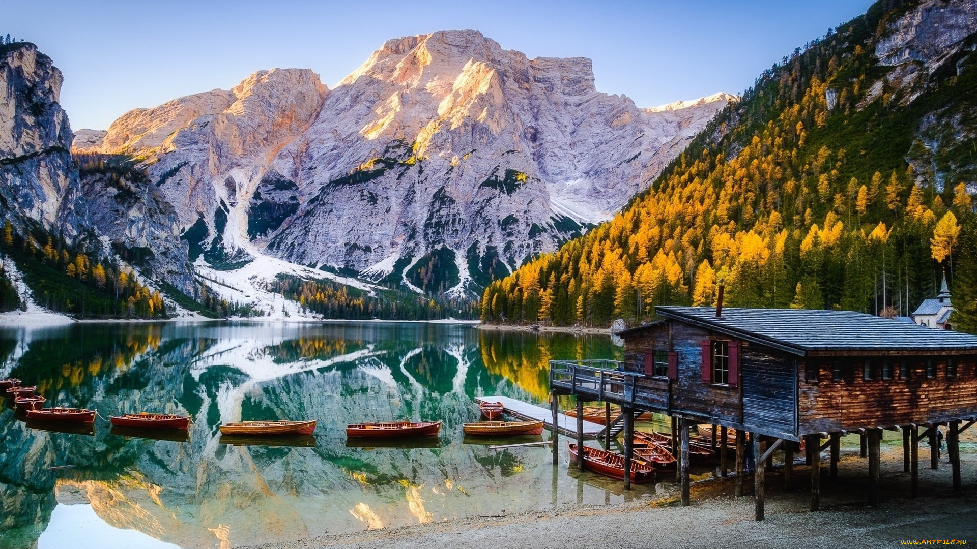 корабли, лодки, , шлюпки, горы, озеро