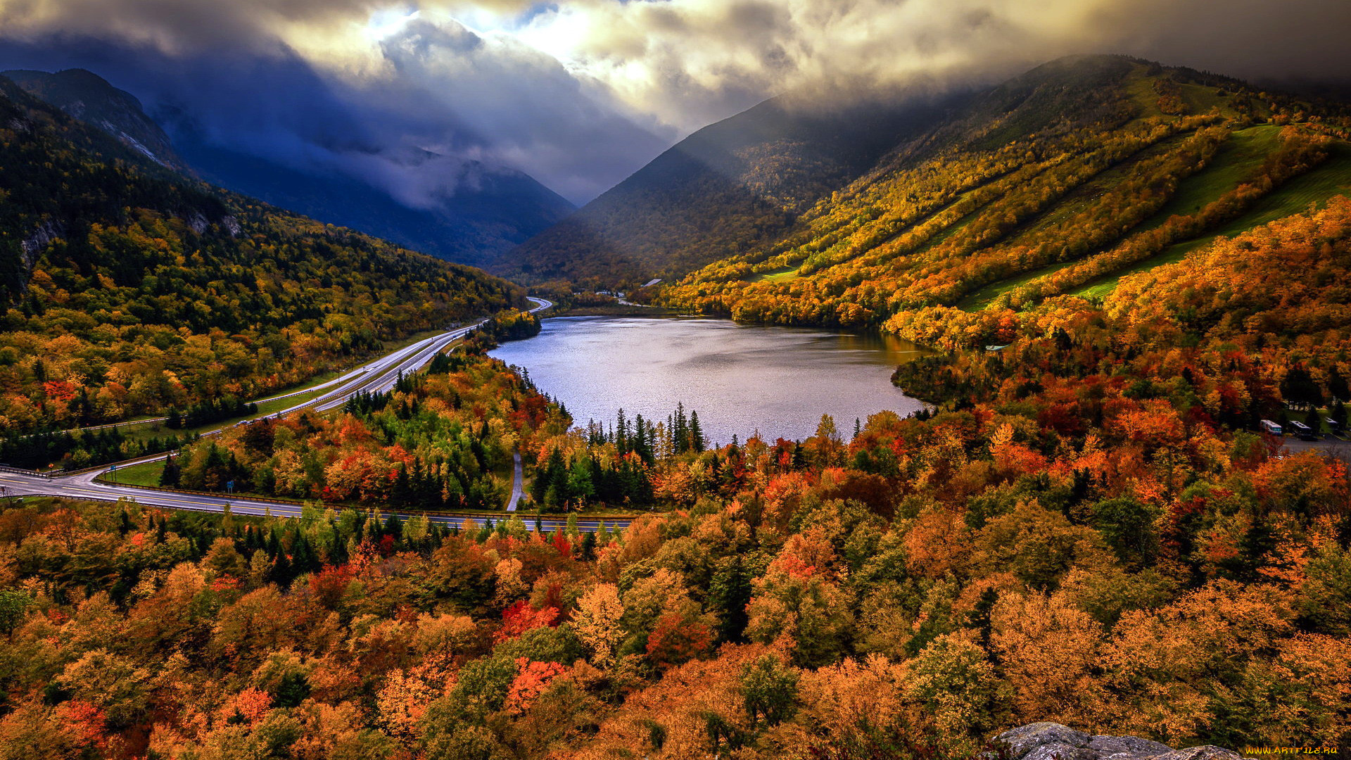 природа, дороги, шоссе