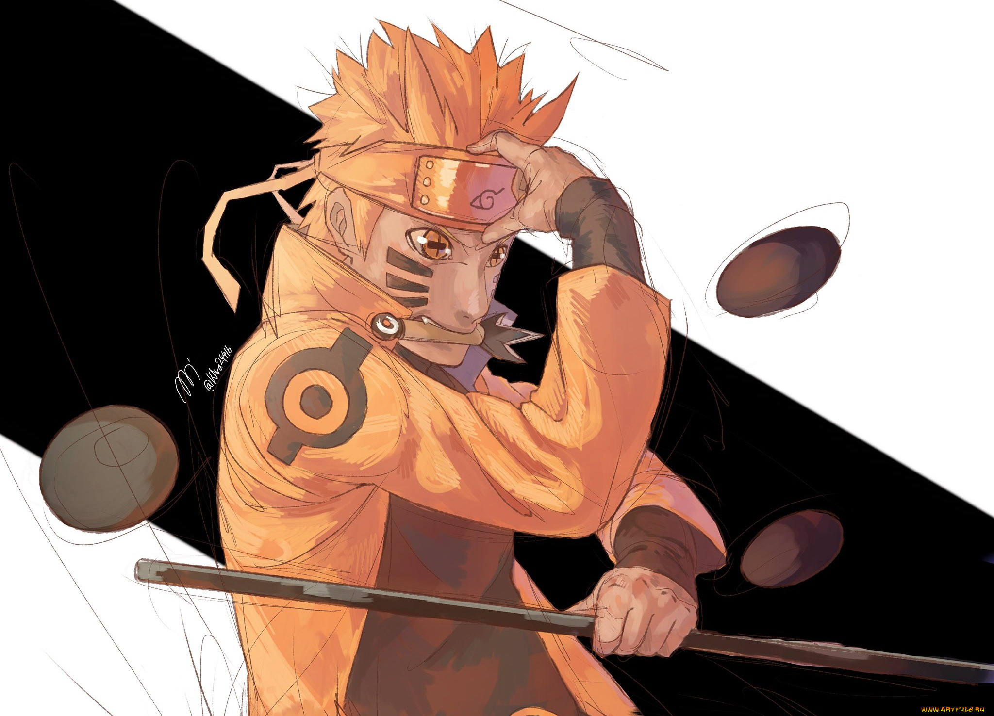 аниме, naruto, uzumaki