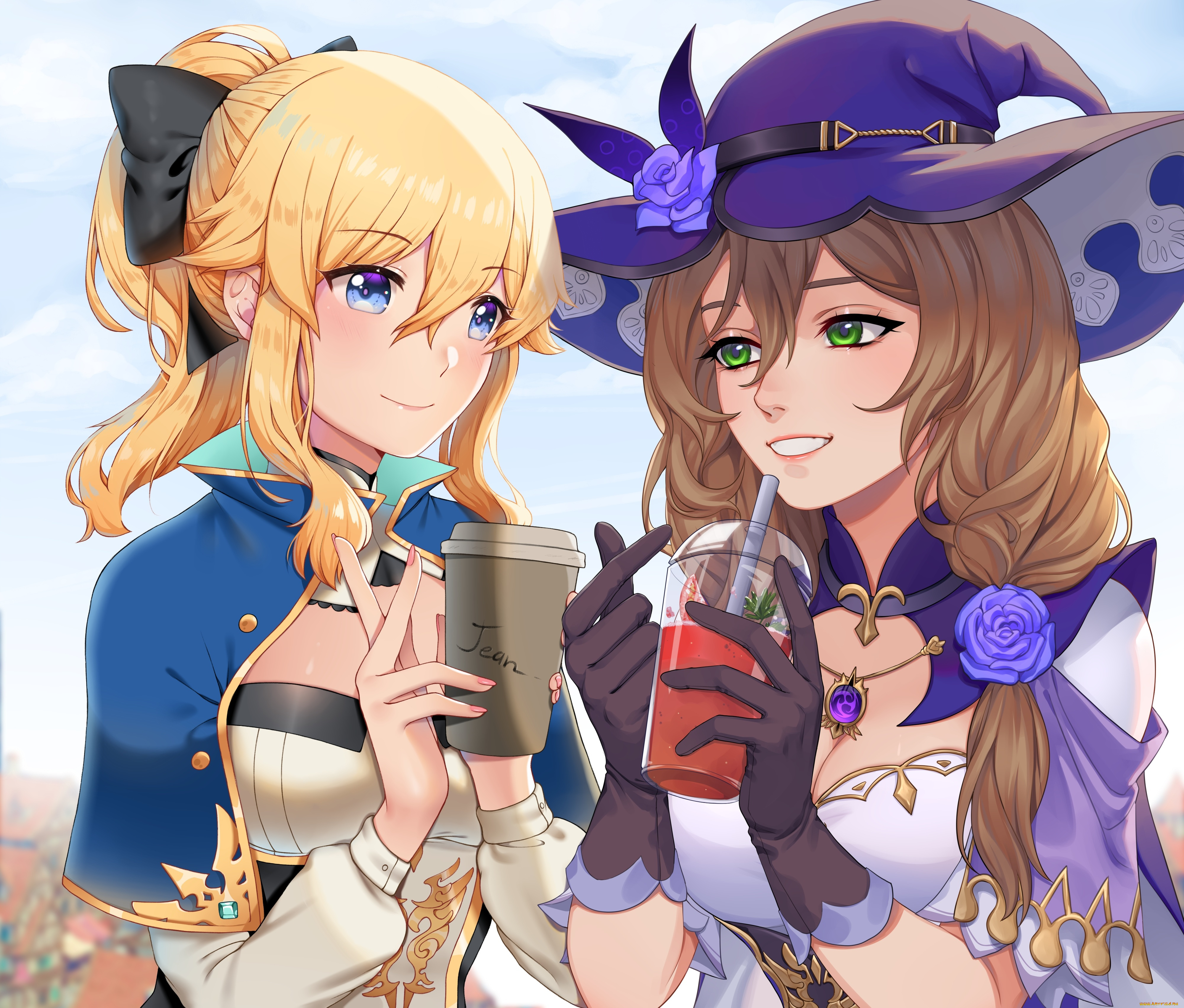 аниме, genshin, impact, genshin, impact