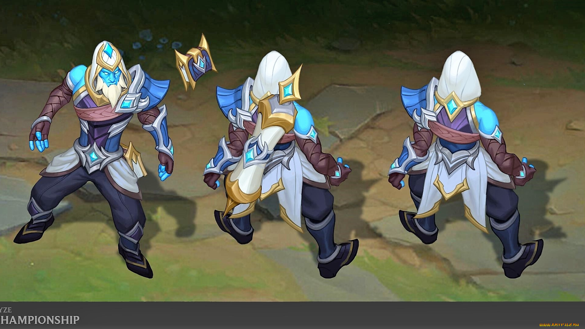 видео, игры, league, of, legends, райз, ракурсы, ryze