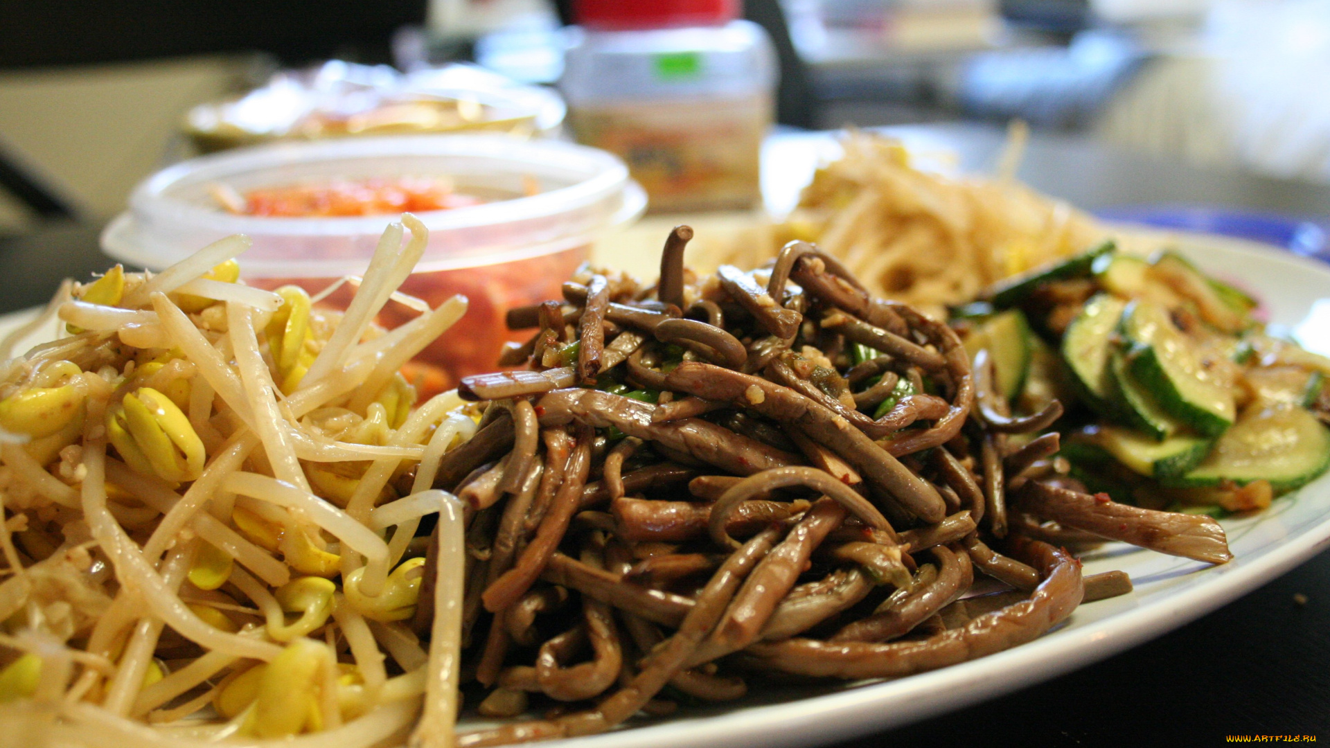 еда, салаты, , закуски, корейская, кухня, салат