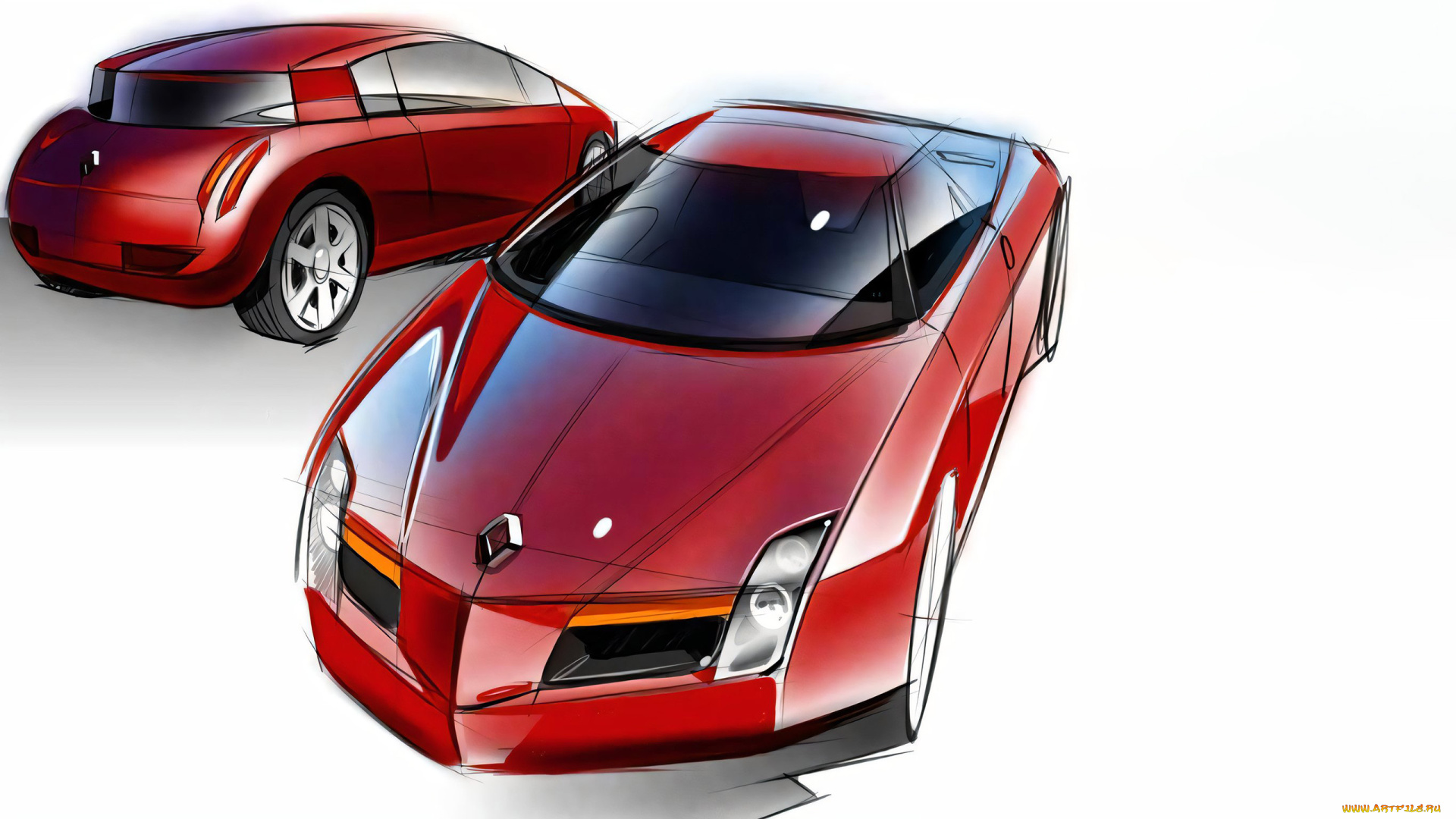 295463, рисованное, авто, мото, автомобиль