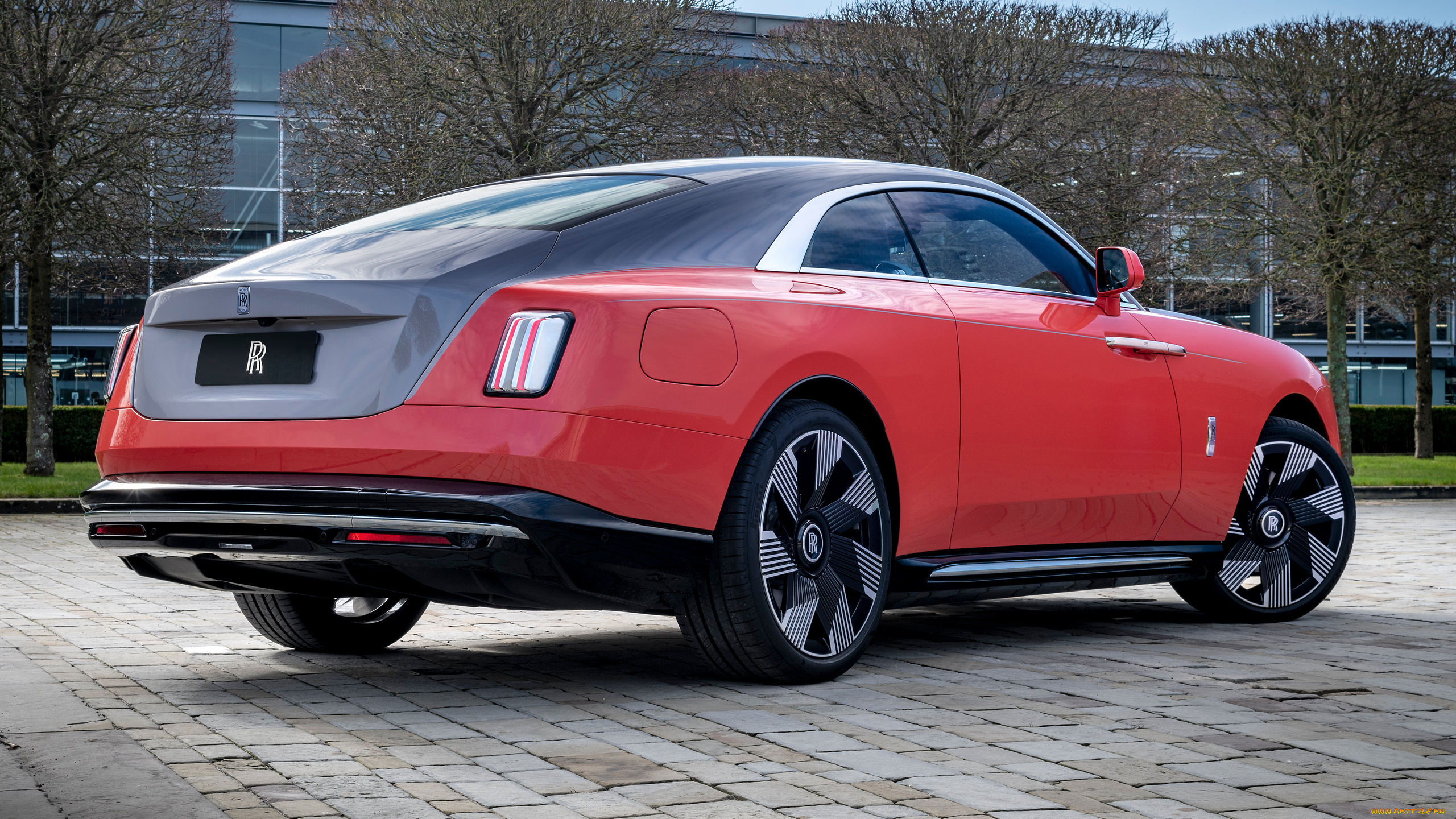 rolls-royce, spectre, escapism, 2024, автомобили, rolls-royce, rolls, royce, spectre, escapism, рoллс, рoйс, премиум, класс, вид, cзади