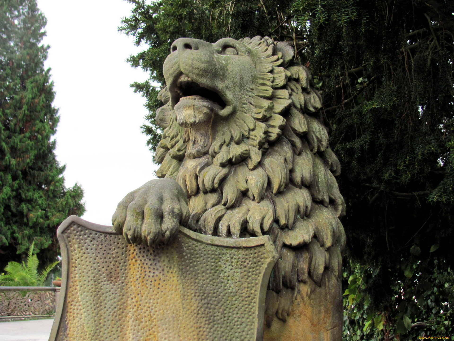 разное, рельефы, , статуи, , музейные, экспонаты, статуя, лев