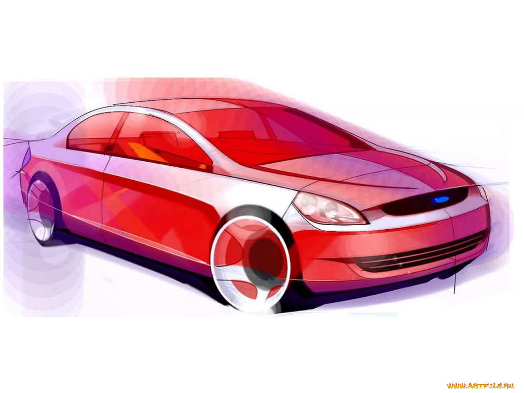 рисованные, авто, мото