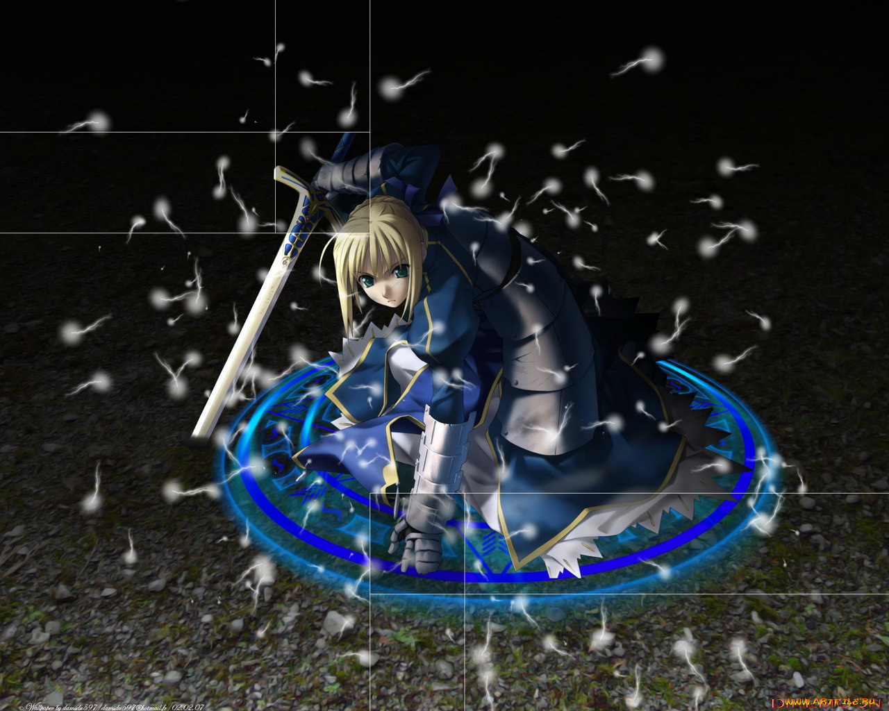 аниме, fate, stay, night