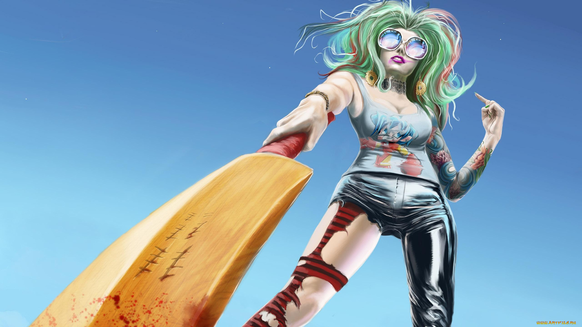 andy, jones, фэнтези, девушки