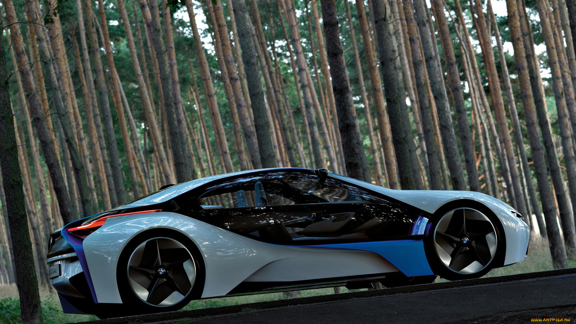 bmw, vision, efficientdynamics, concept, автомобили