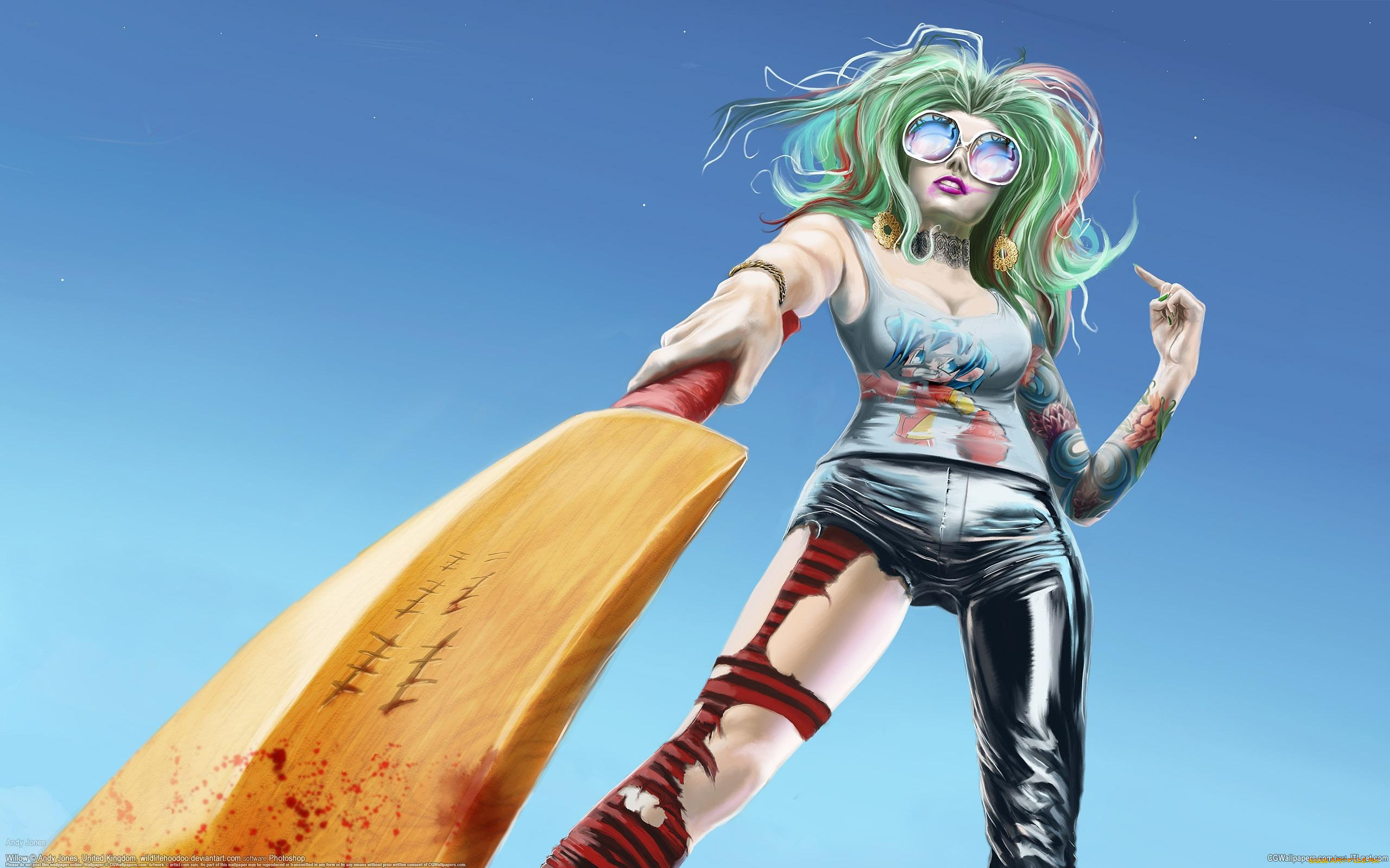 andy, jones, фэнтези, девушки