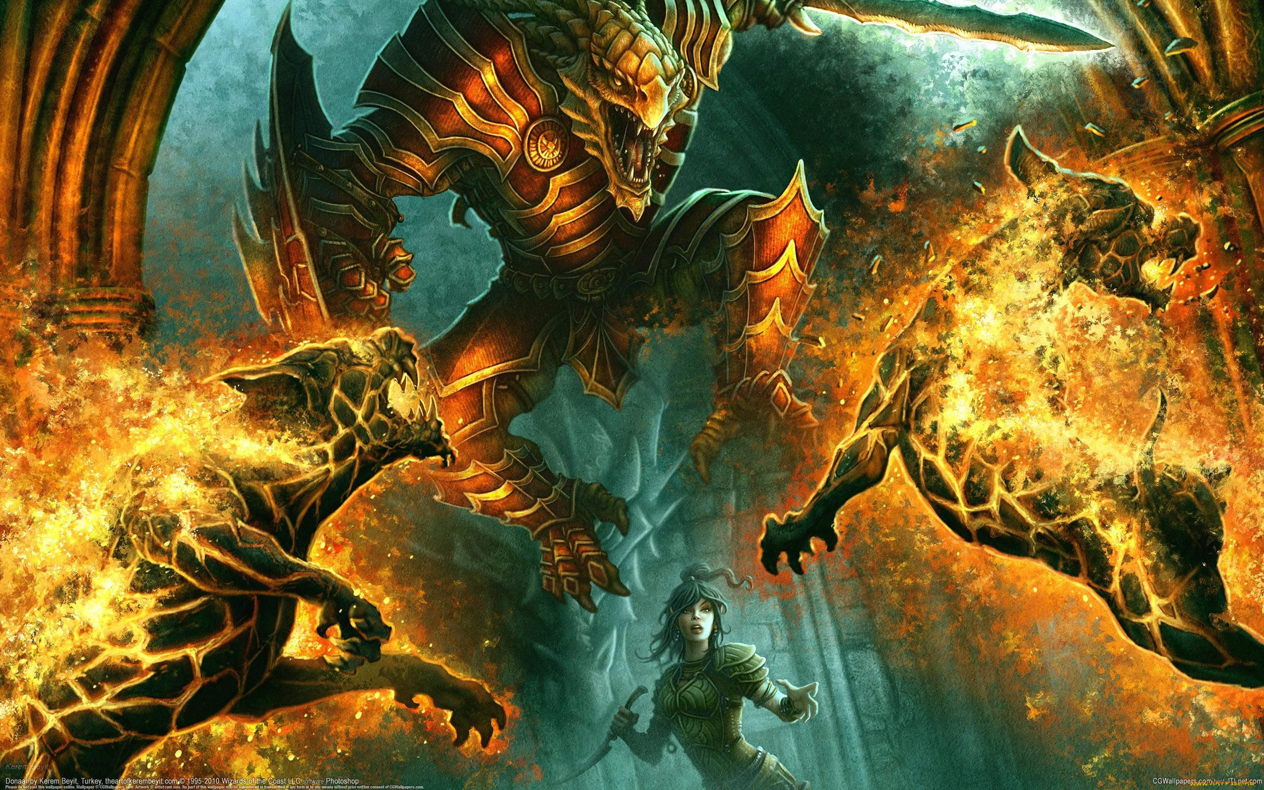 фэнтези, красавицы, чудовища