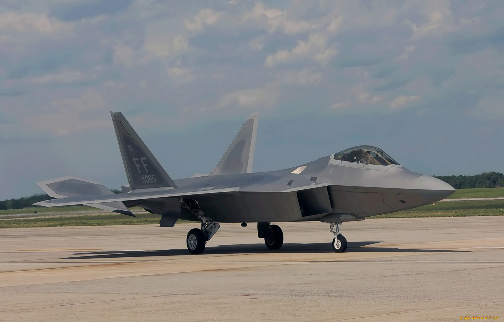 авиация, боевые, самолёты, истребитель, f22, раптор