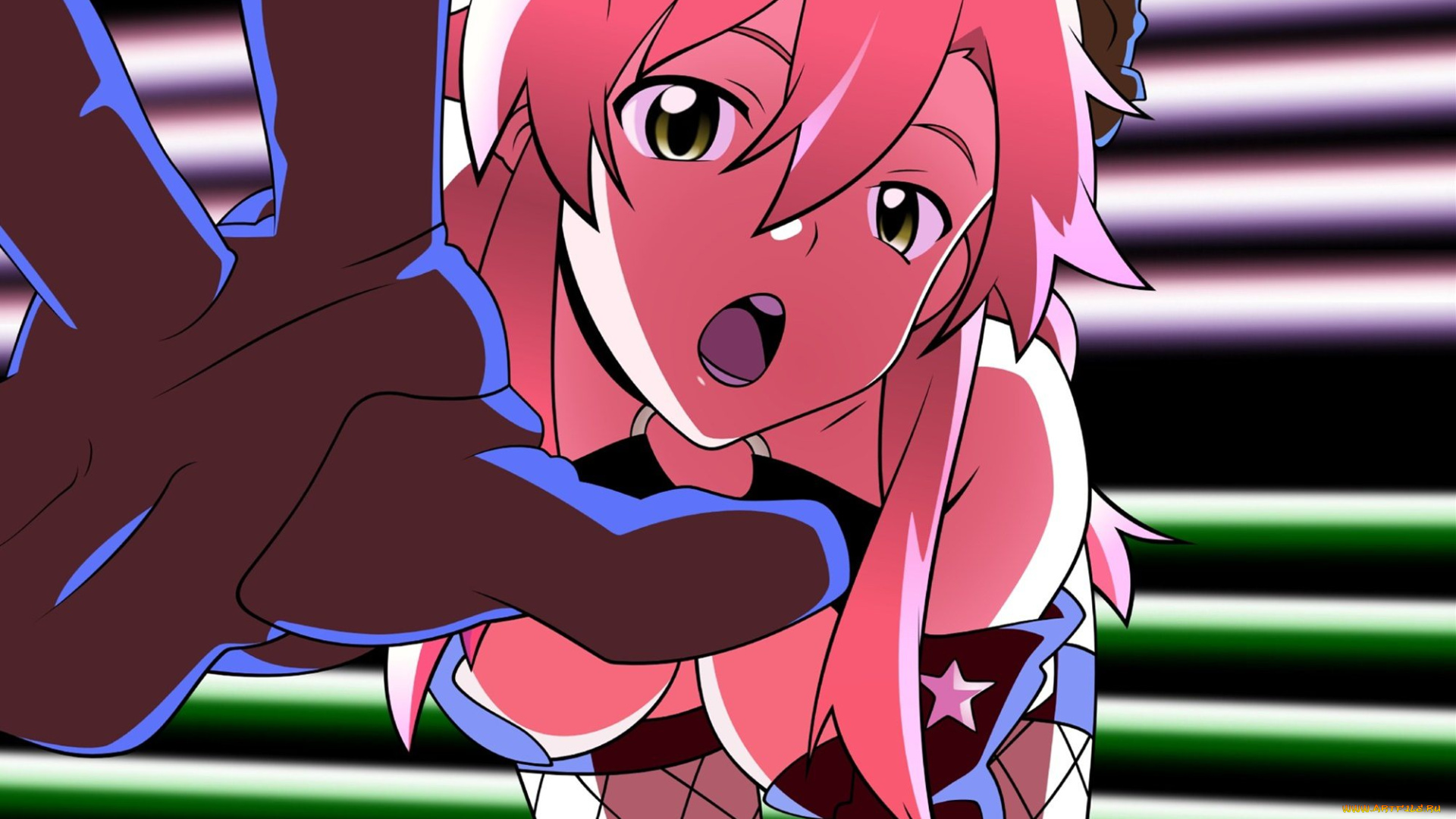 аниме, tengen, toppa, gurren, lagann, gurren-lagann, yoko, littner