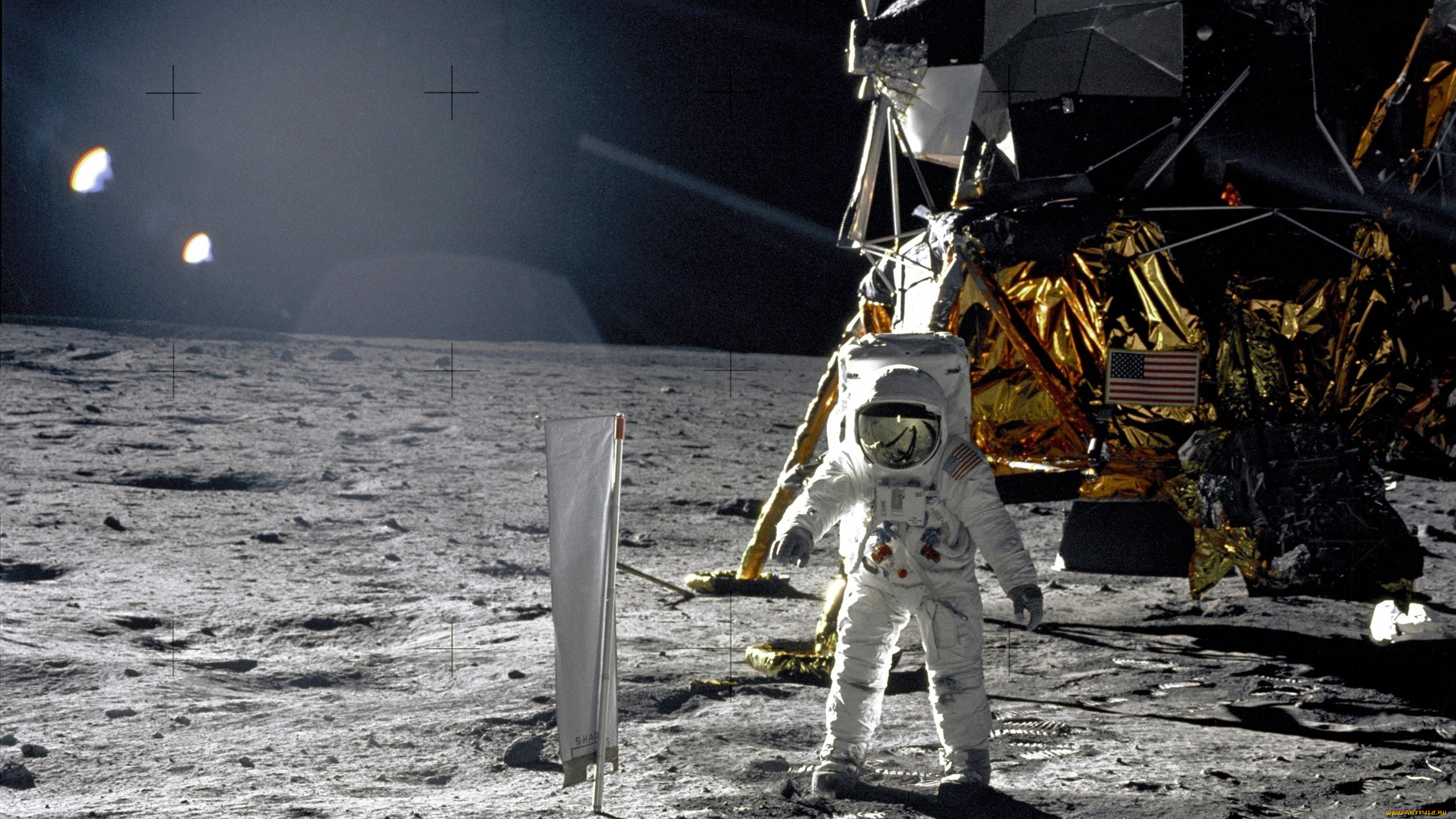 космос, луна, высадка, космонавт, наса