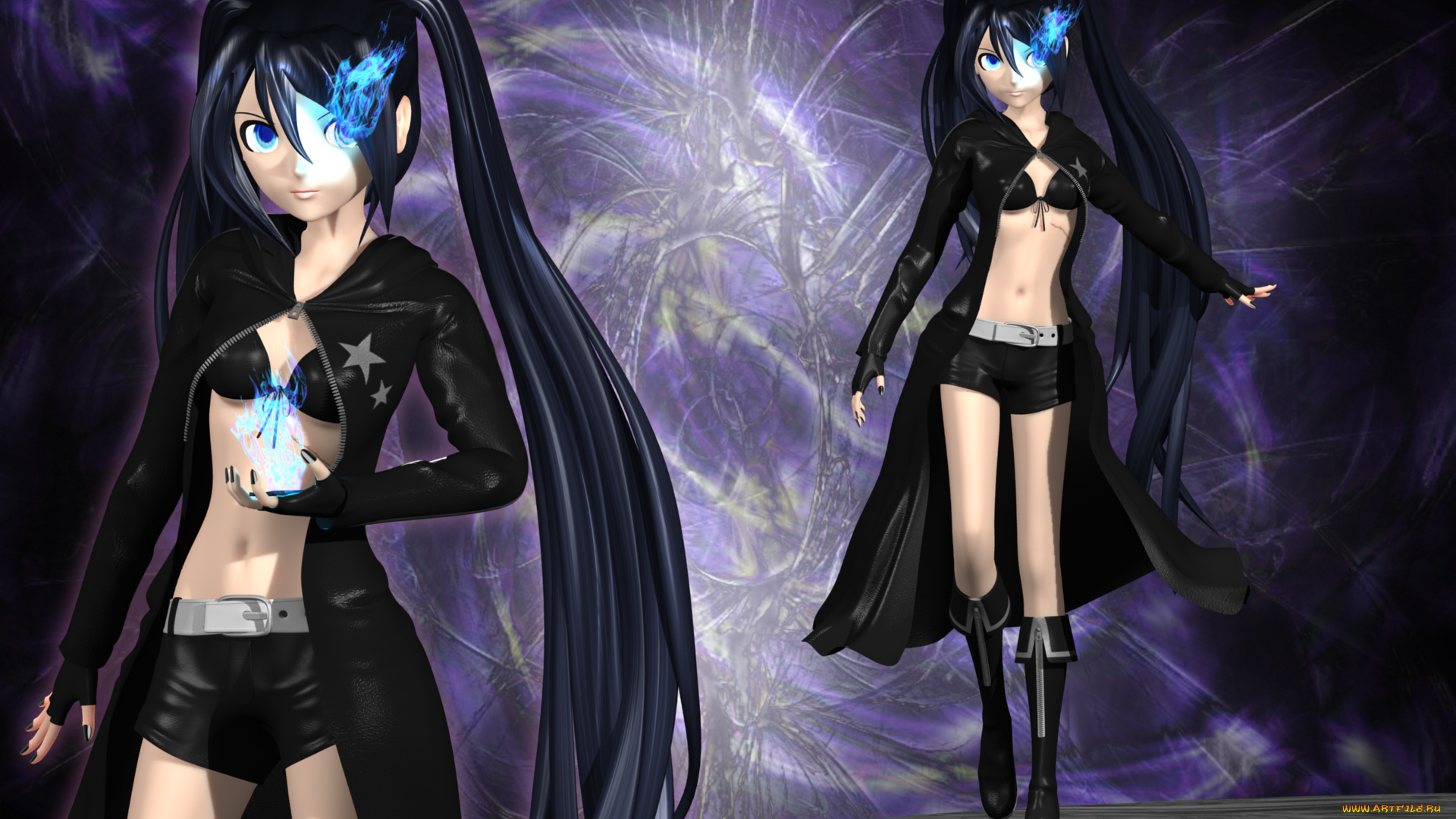 3д, графика, anime, аниме, девушки, вокалоид