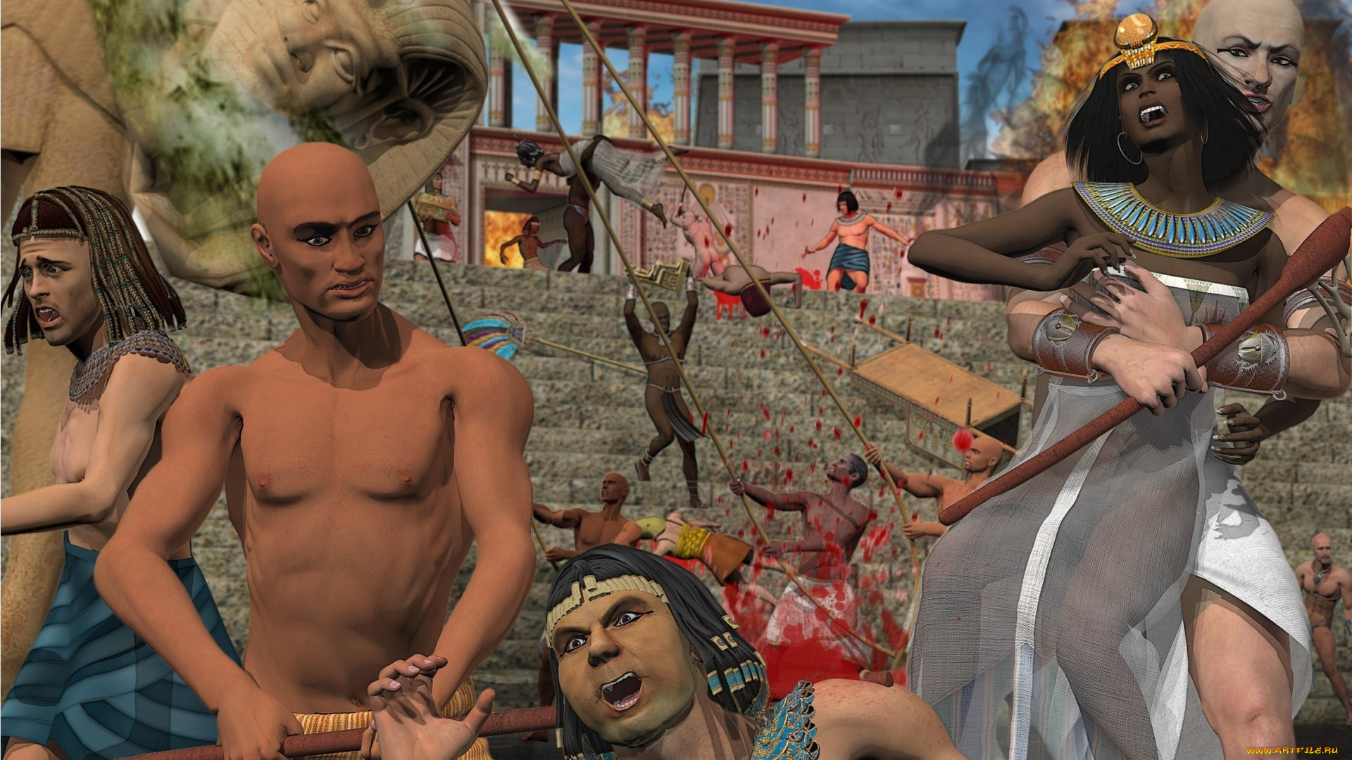 3д, графика, people, люди