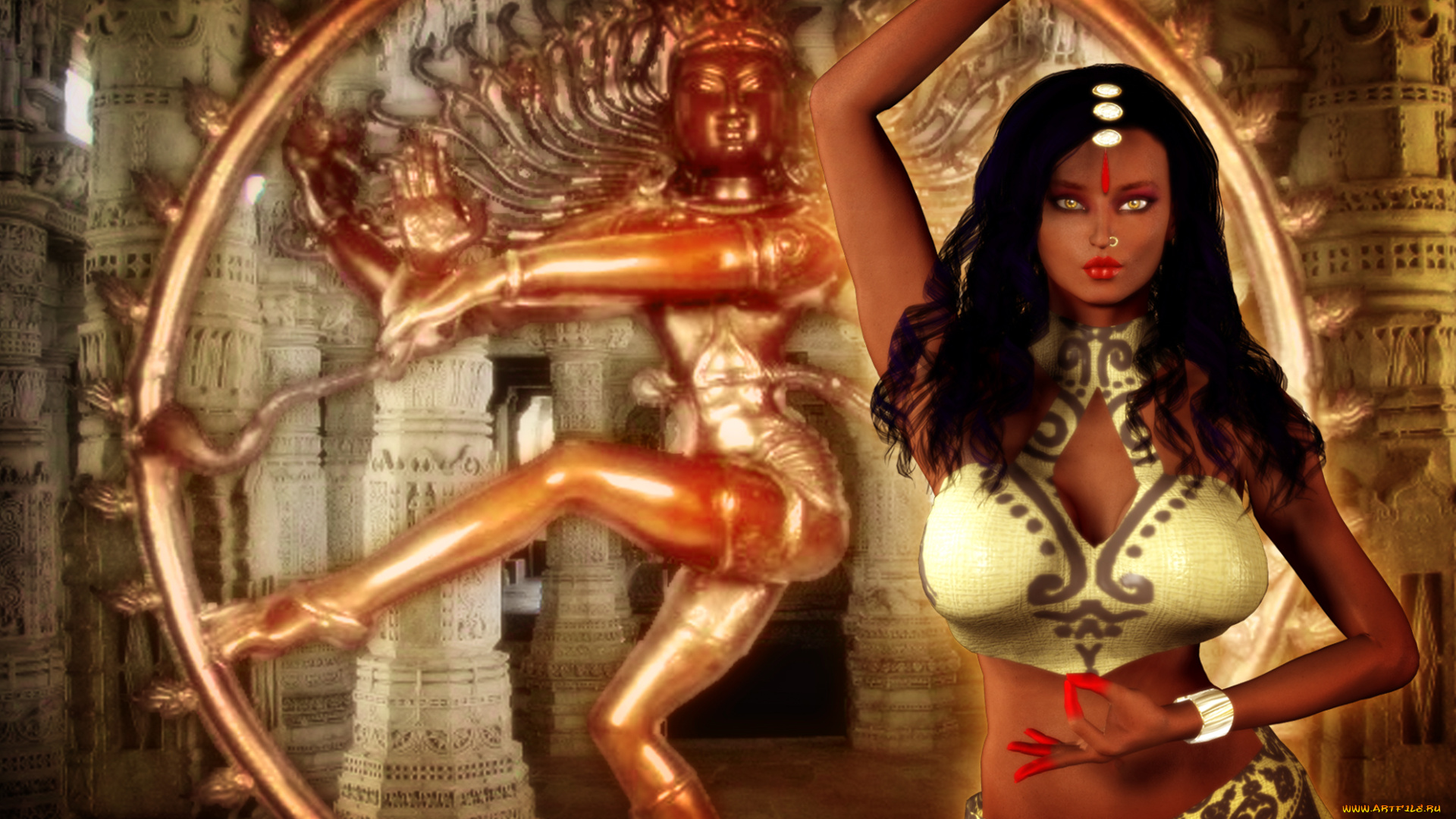 3д, графика, people, люди, девушка