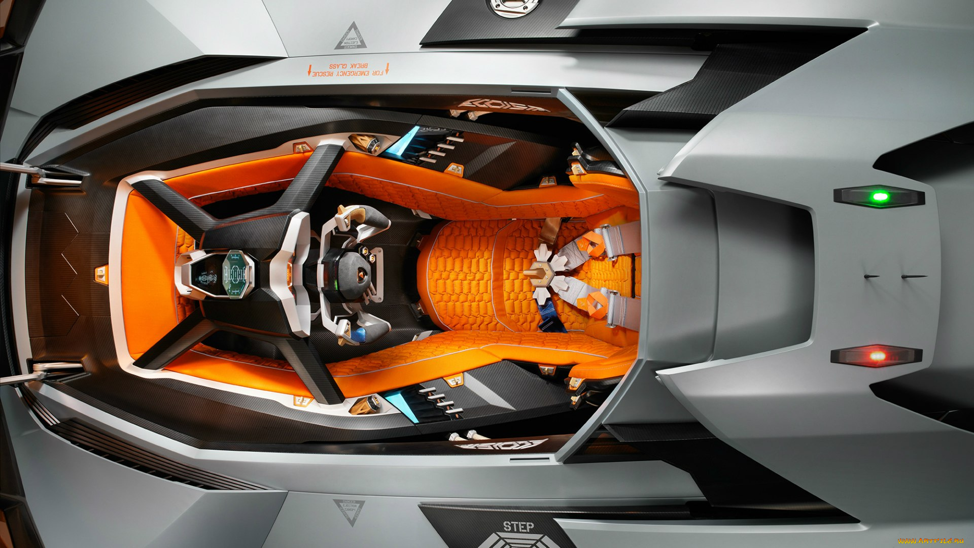 автомобили, интерьеры, суперкар, lamborghini, egoista