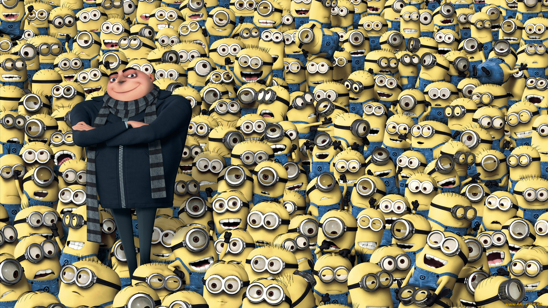 despicable, me, мультфильмы, гадкий, Я, 2