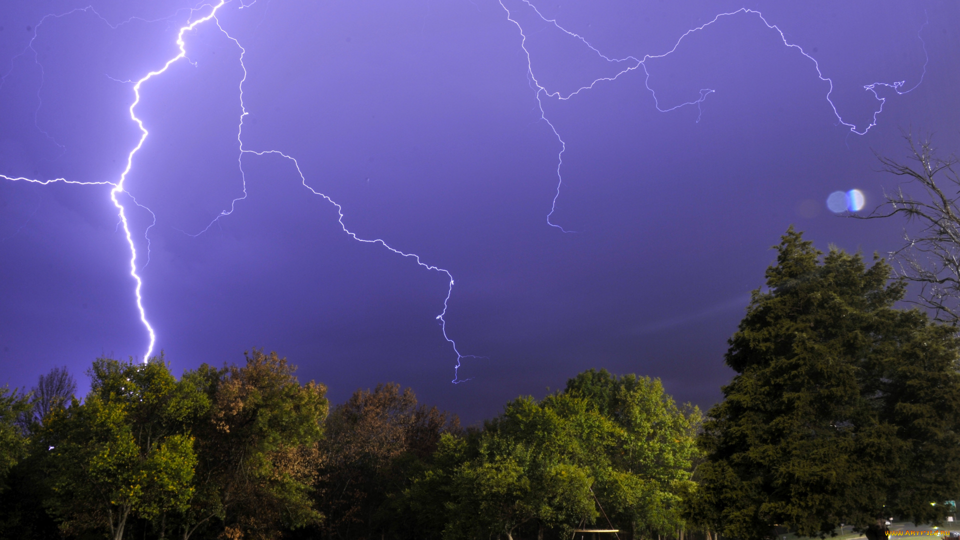природа, молния, гроза
