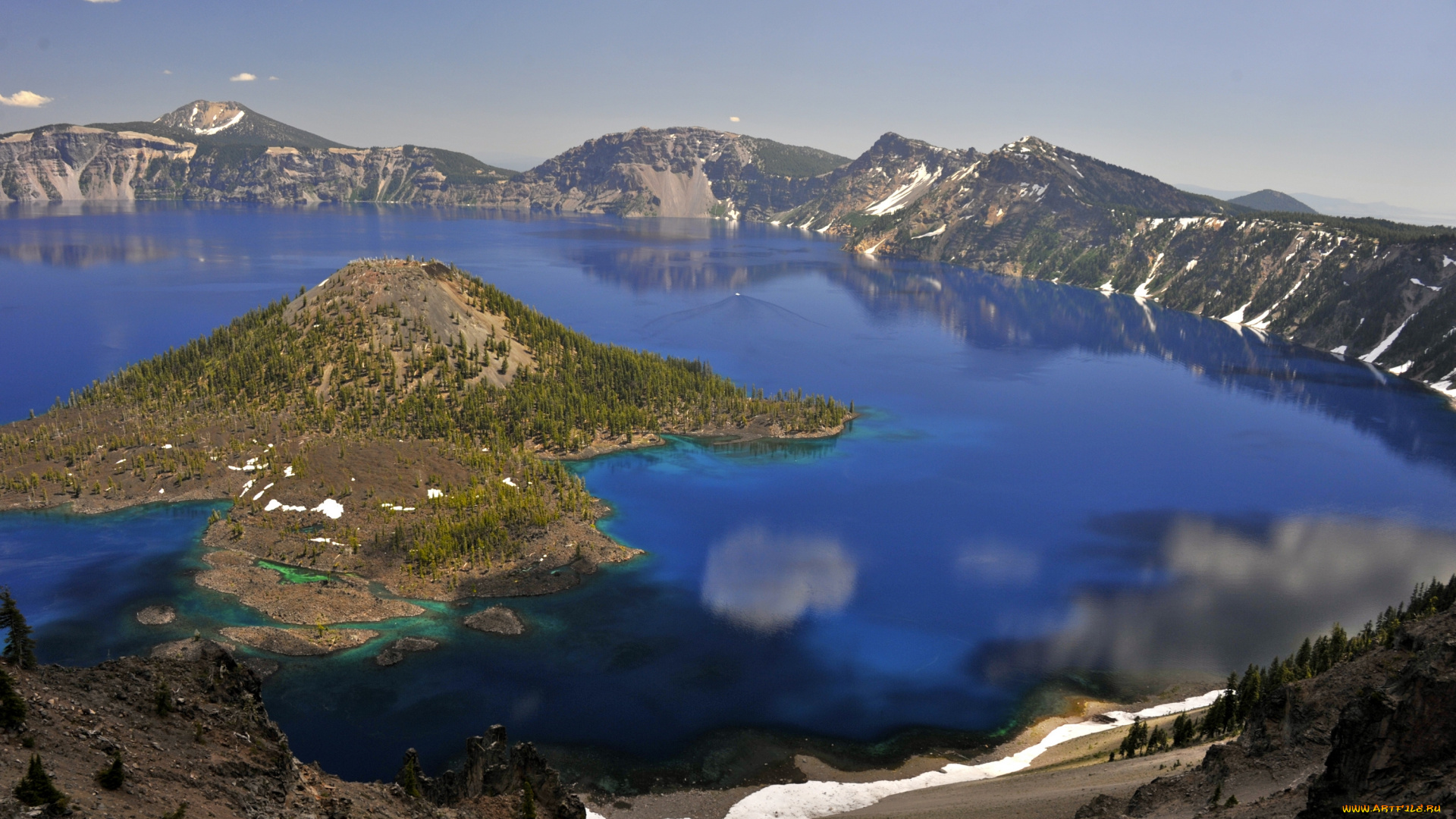 природа, реки, озера, горы, пейзаж, вода