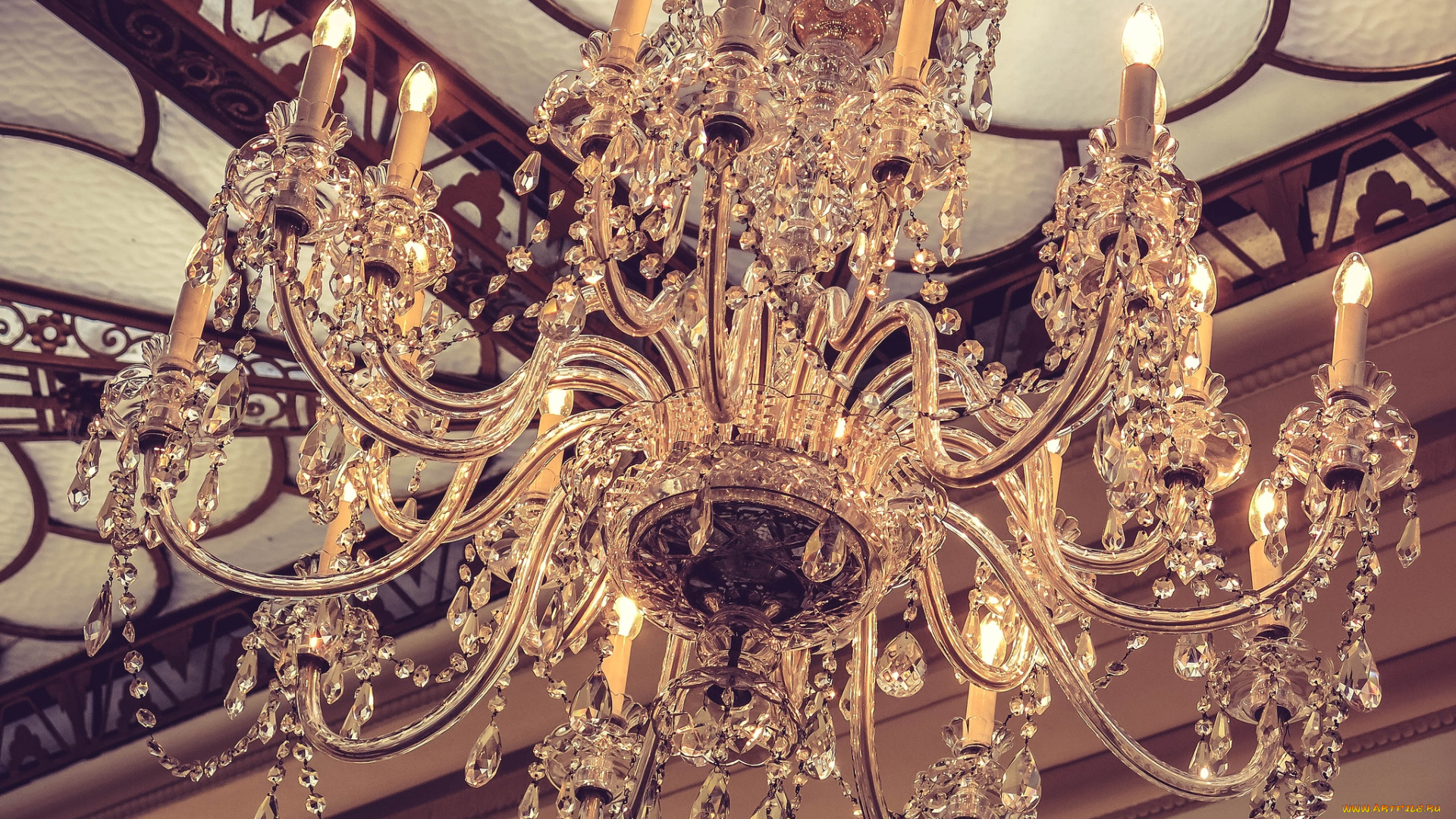 разное, осветительные, приборы, люстра, хрусталь