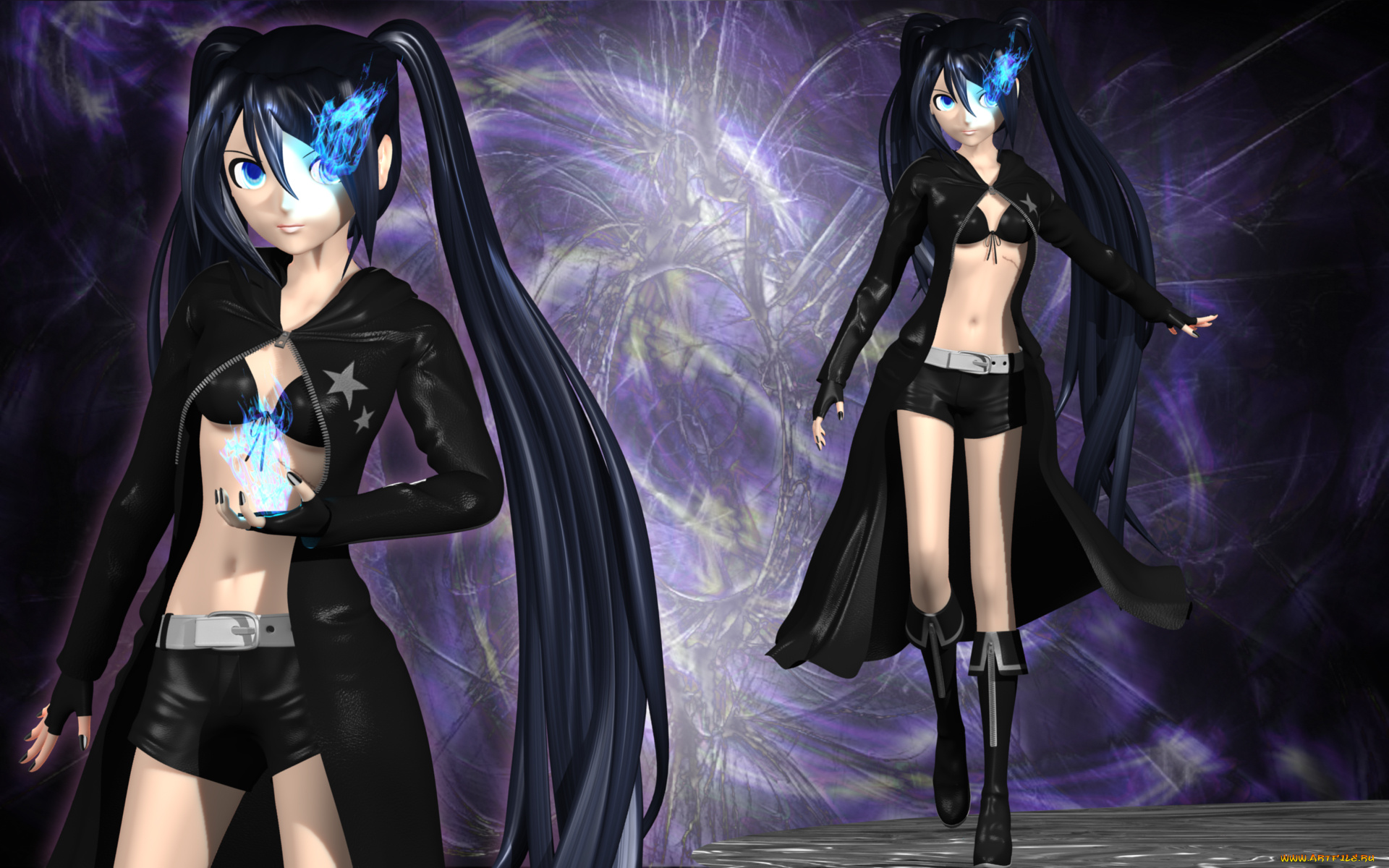 3д, графика, anime, аниме, девушки, вокалоид