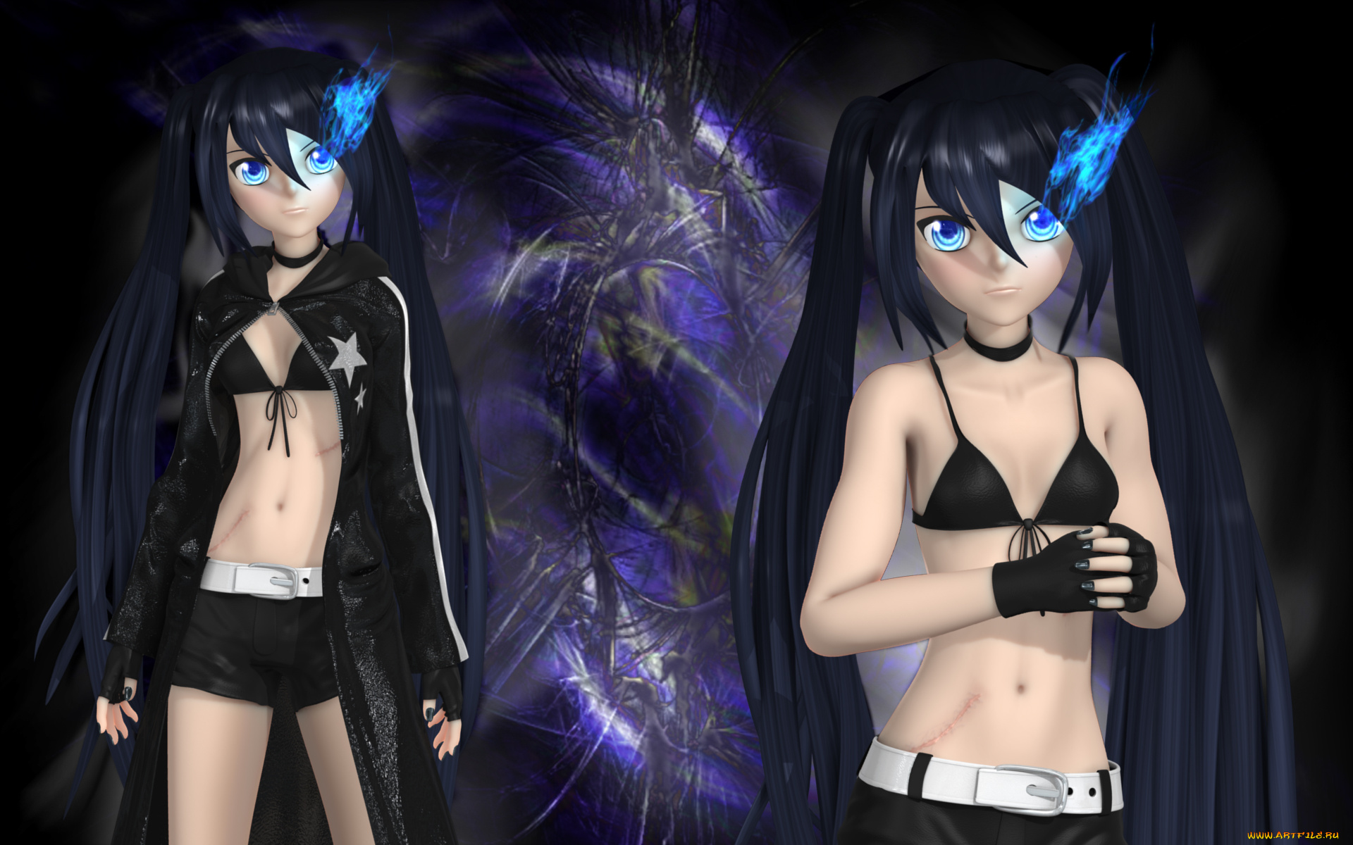 3д, графика, anime, аниме, девушки, вокалоид