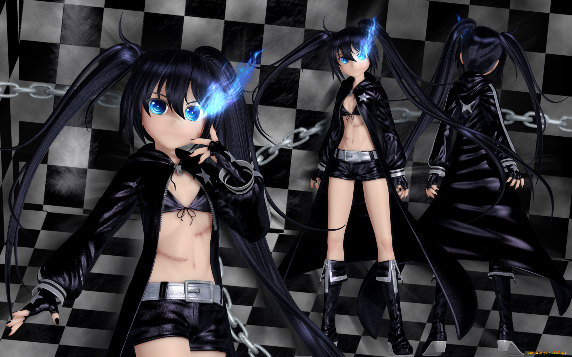 3д, графика, anime, аниме, вокалоид, девушки