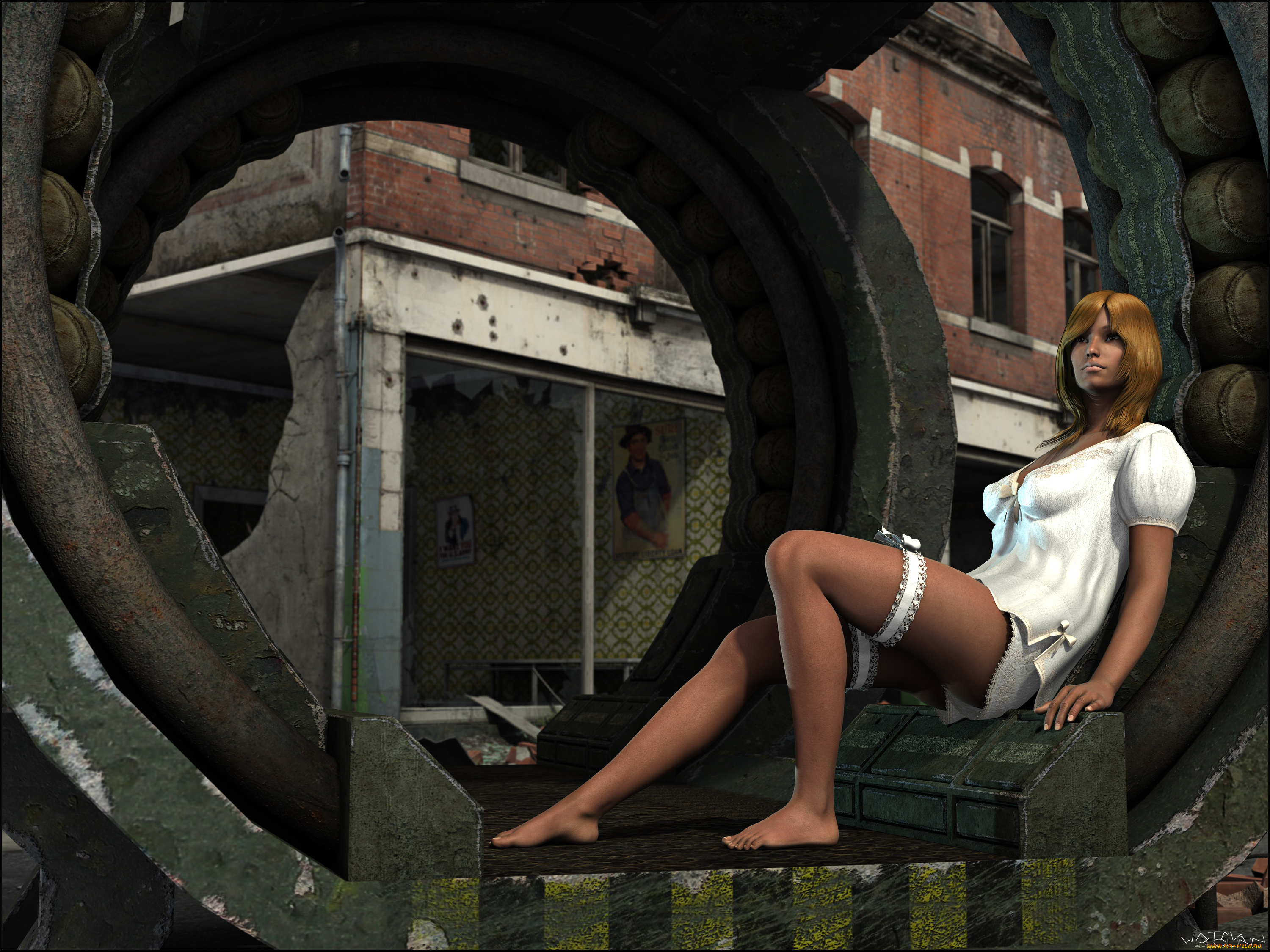 3д, графика, people, люди, девушка