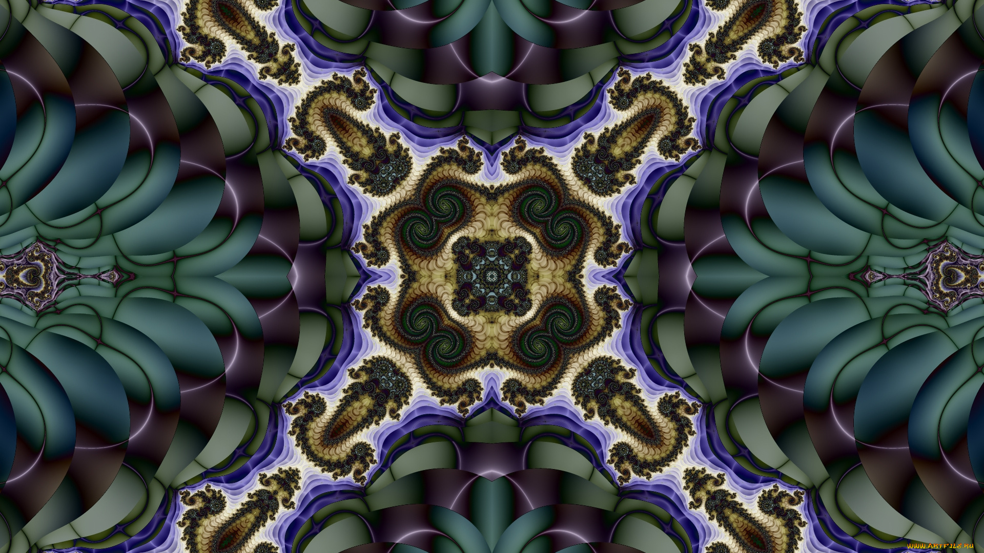 3д, графика, fractal, , фракталы, узор, фон, цвета