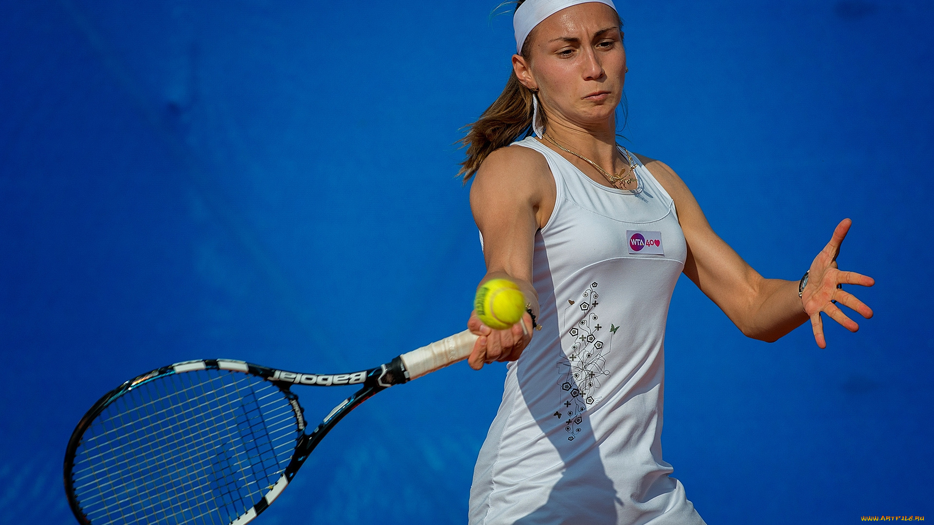 krunic, aleksandra, спорт, теннис, девушка, ракетка, корт