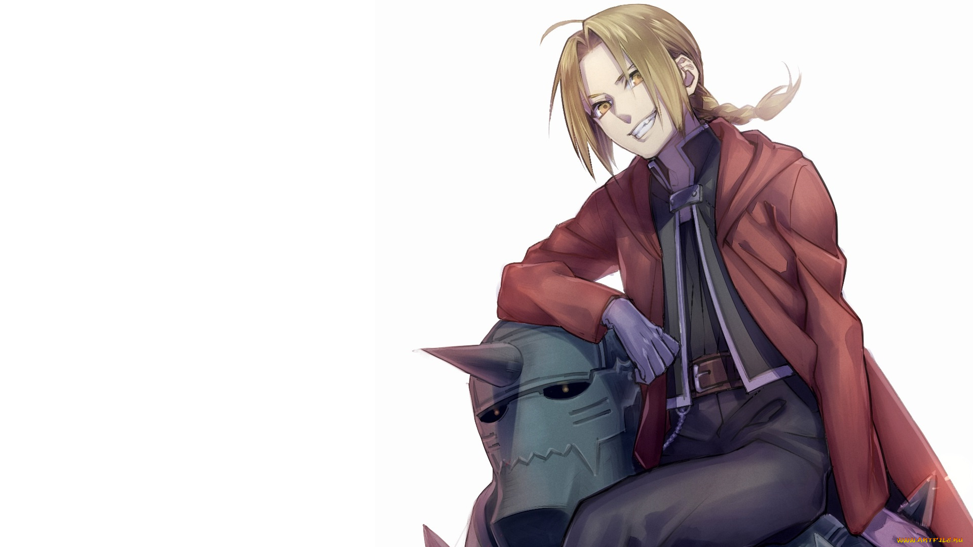 аниме, fullmetal, alchemist, стальной, алхимик, парни