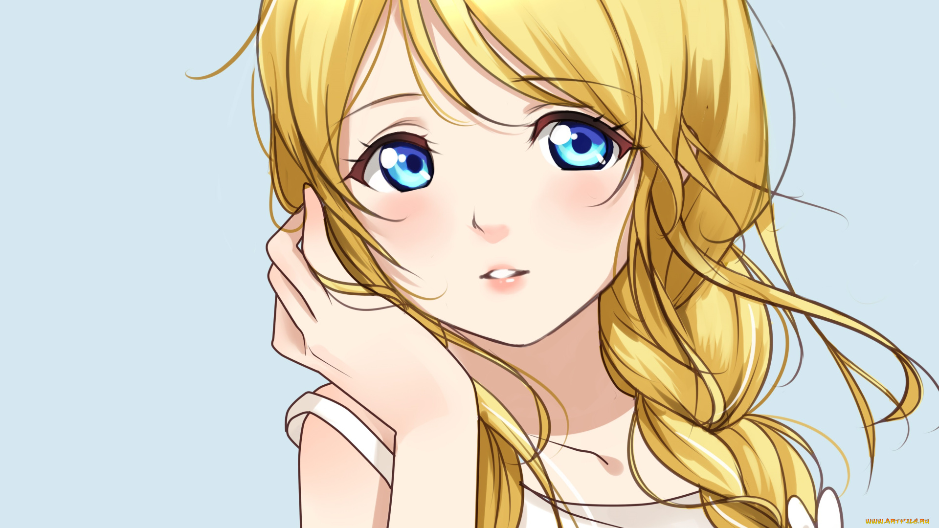 аниме, love, live, , school, idol, project, девочка