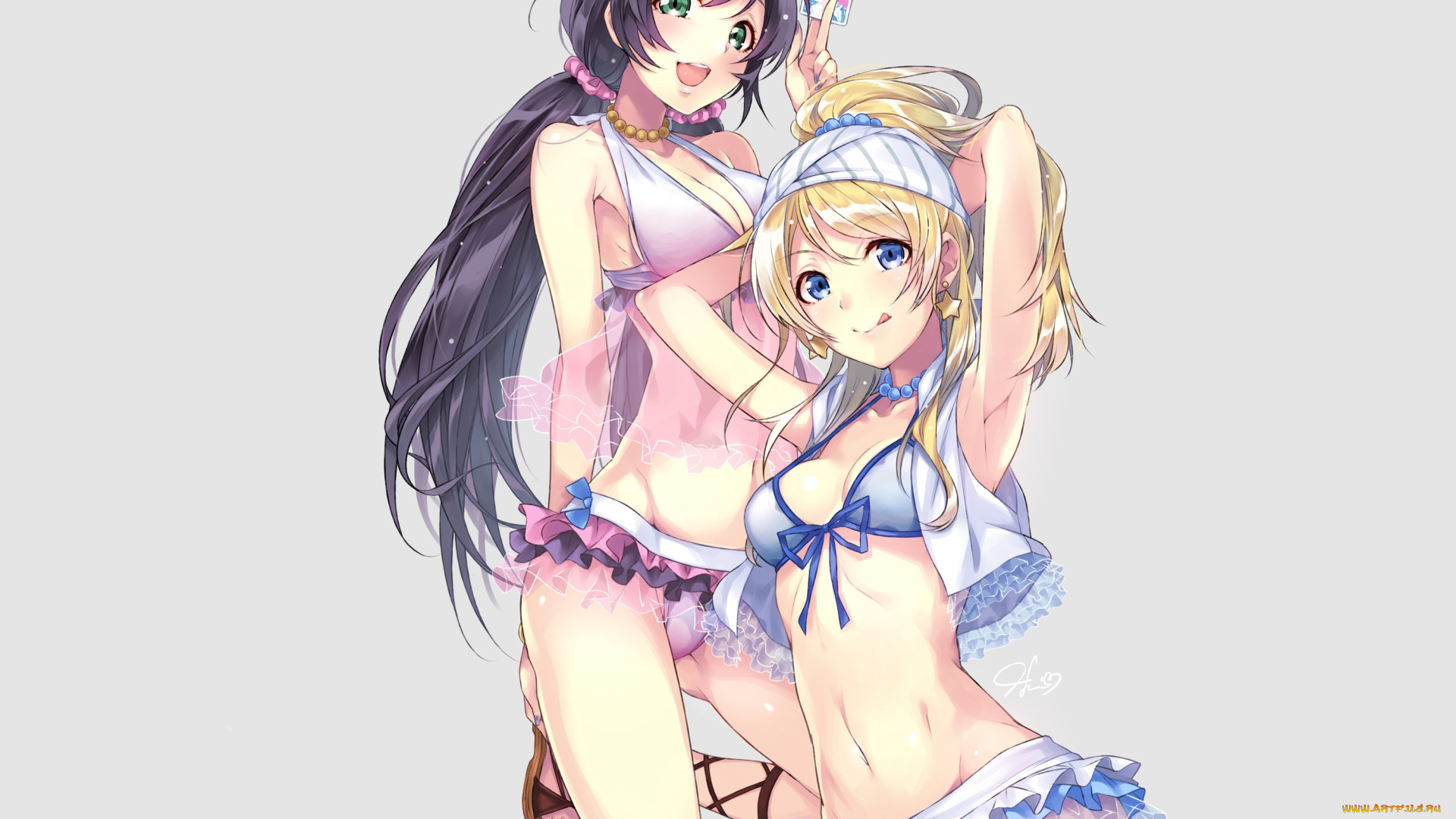 аниме, love, live, , school, idol, project, девушки