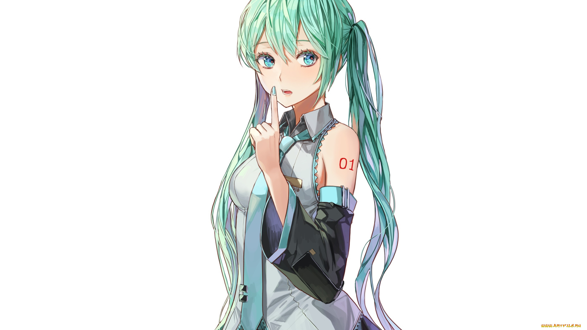 аниме, vocaloid, hatsune, miku