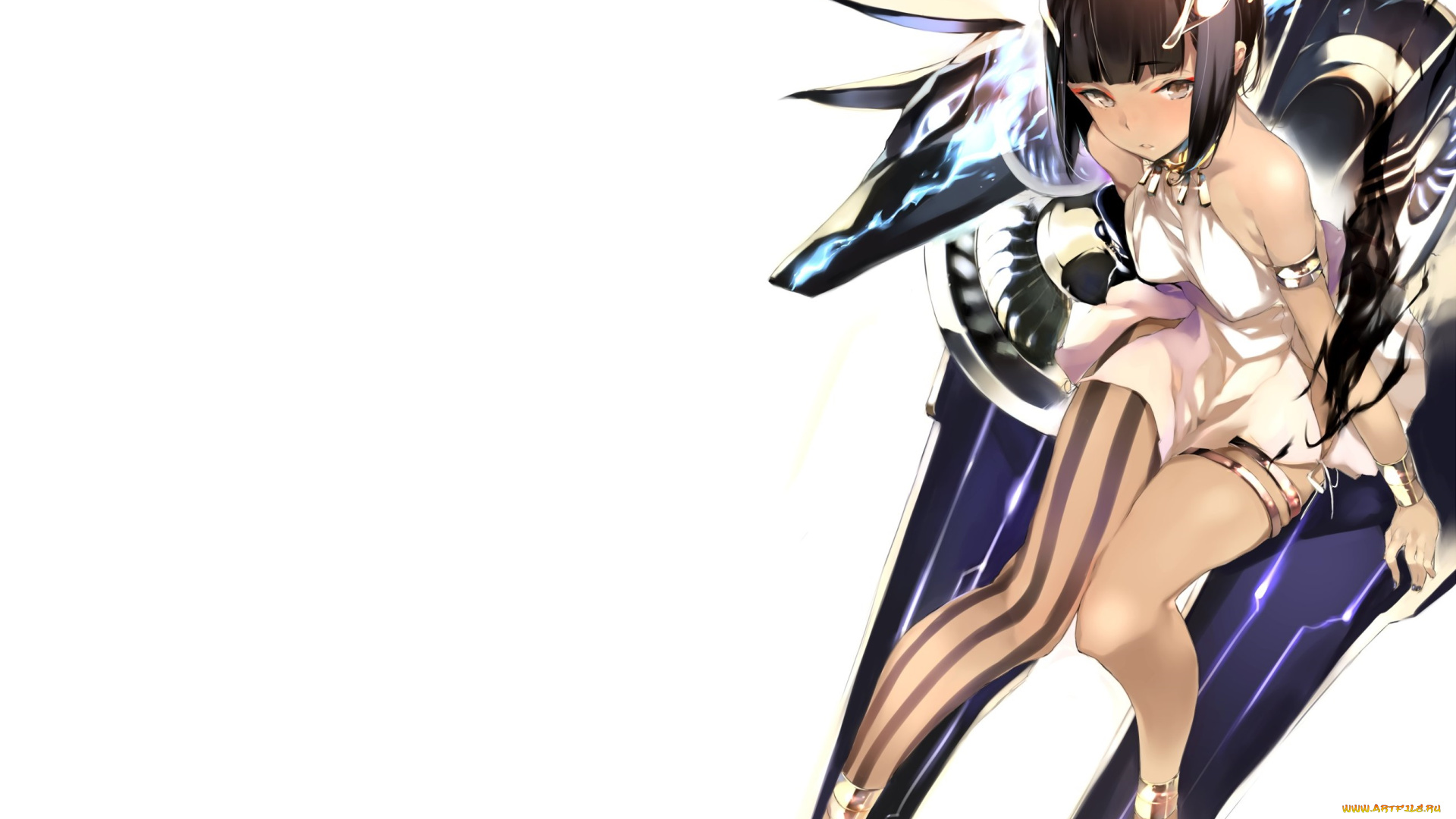 аниме, животные, , существа, девушка