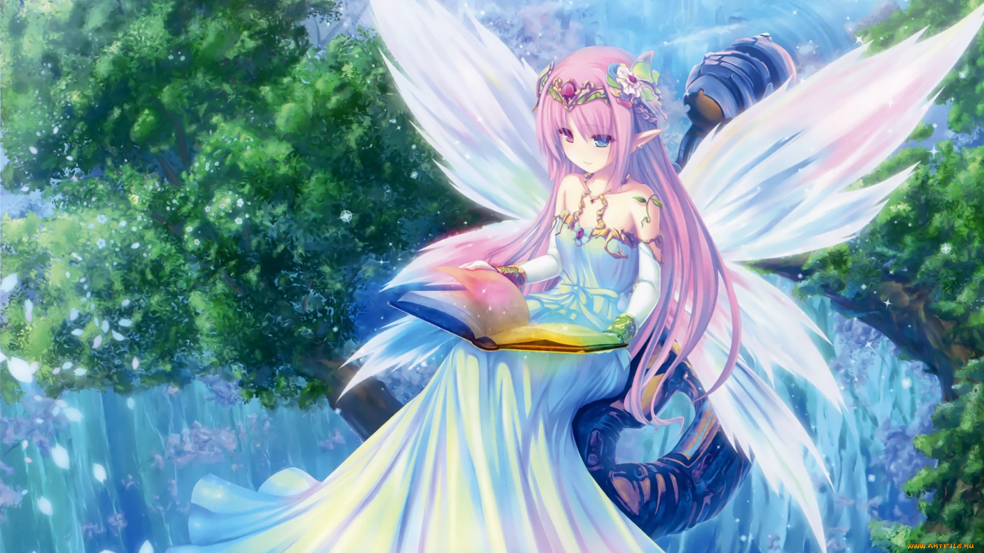 аниме, животные, , существа, фея
