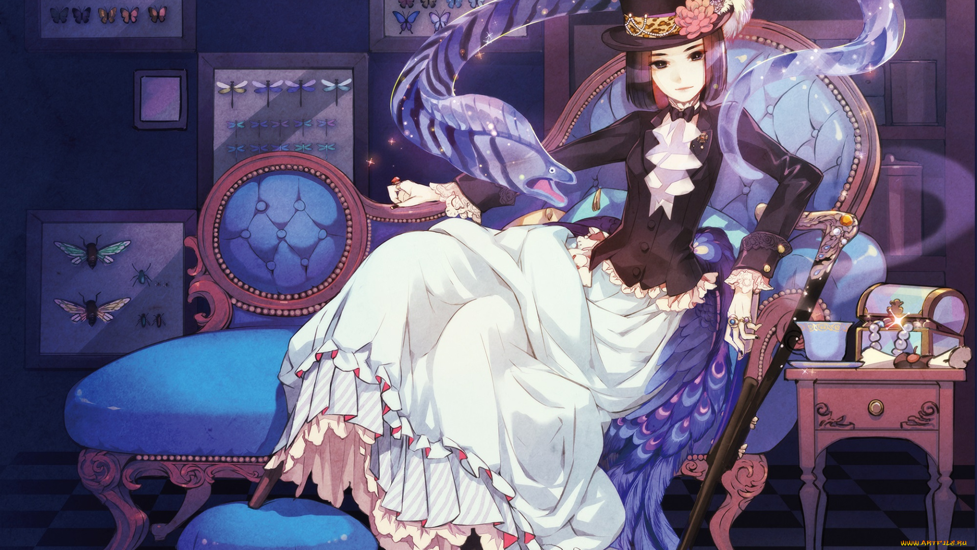 аниме, животные, , существа, perfect, world