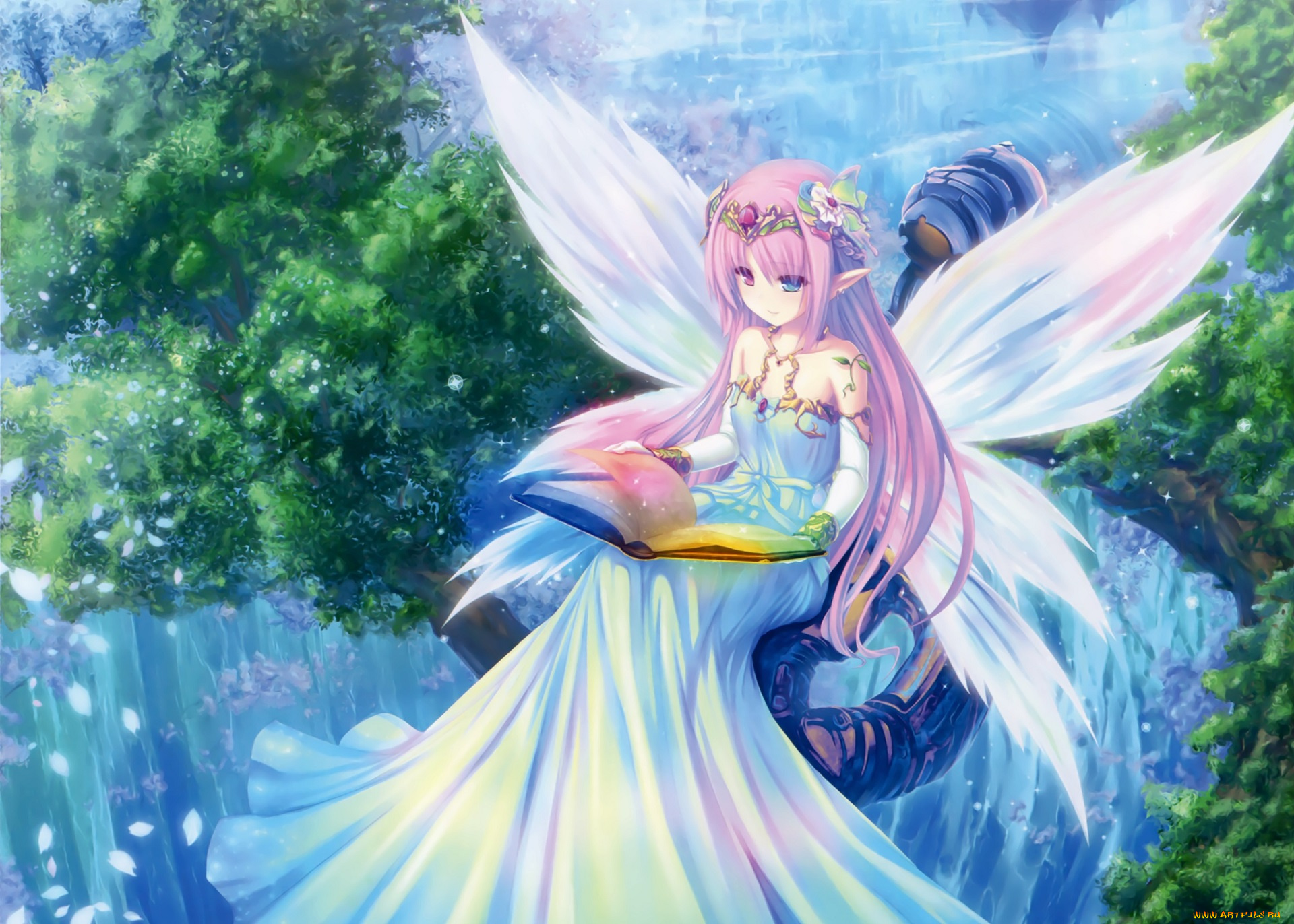 аниме, животные, , существа, фея